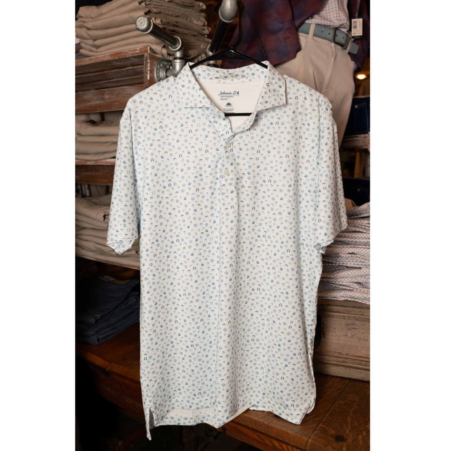 Throw Down Polo (White)