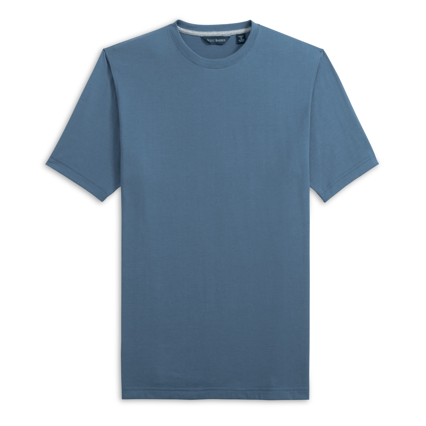 Pima Cotton Crewneck Tee (Indigo)
