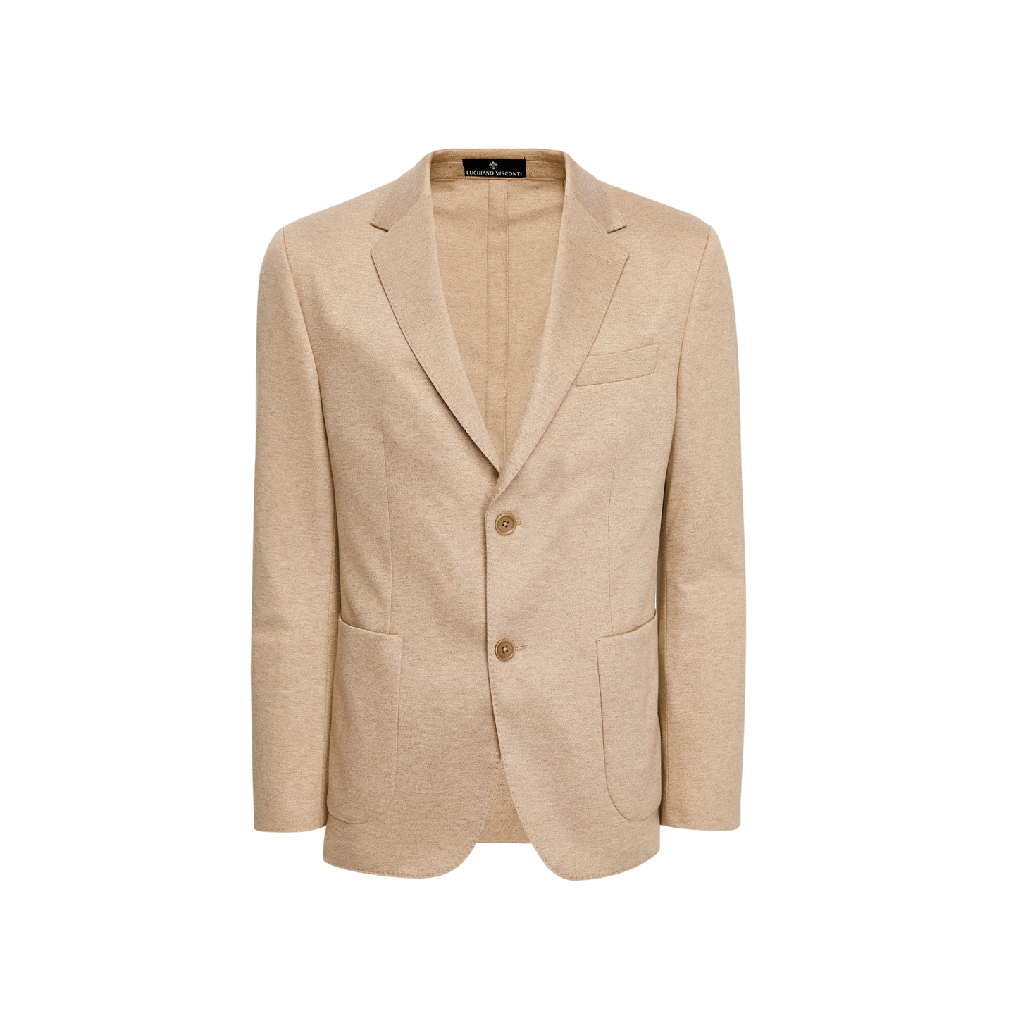 Luchiano Visconti Melange Khaki Sport Coat