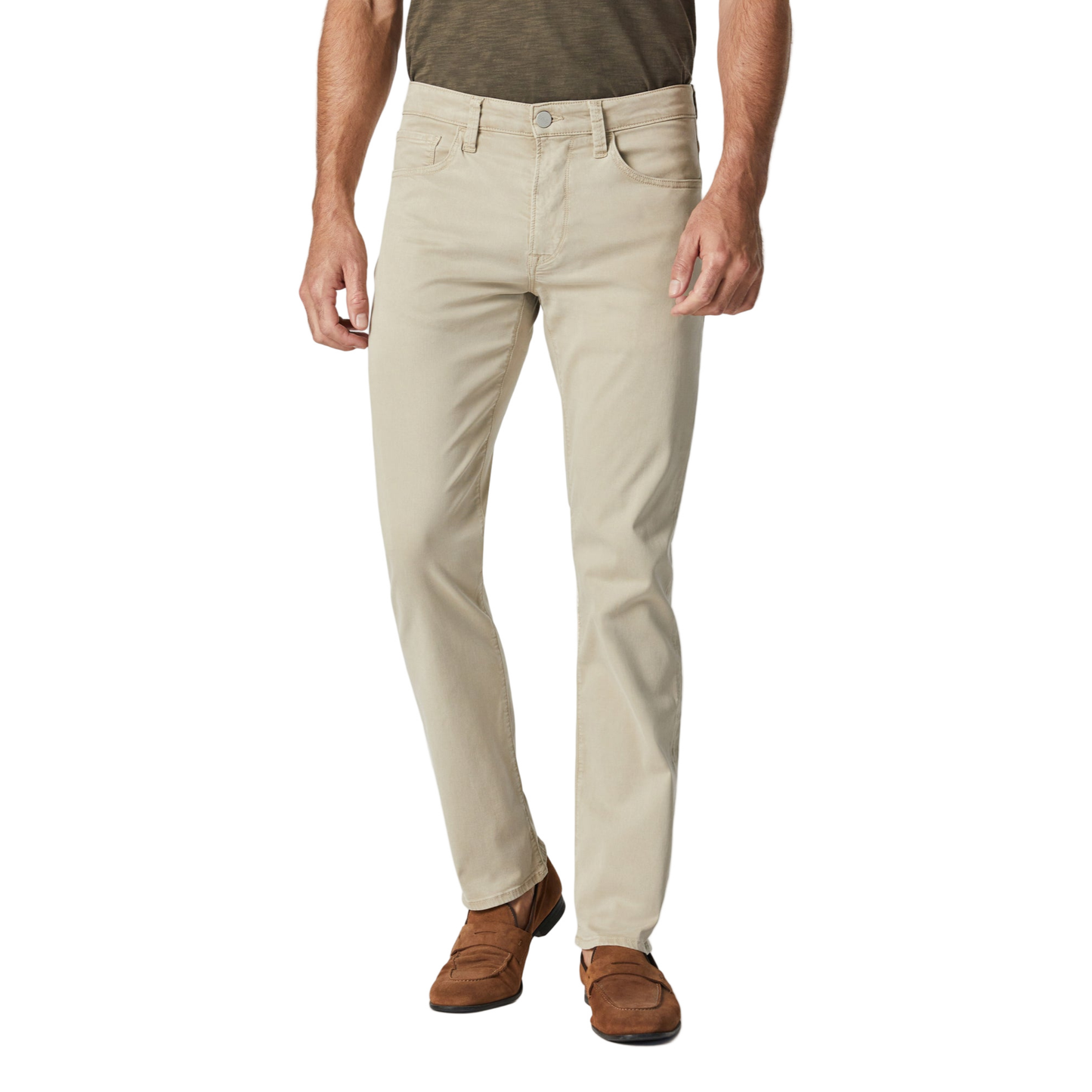 Charisma Relaxed Straight Pants (Aluminum Twill)