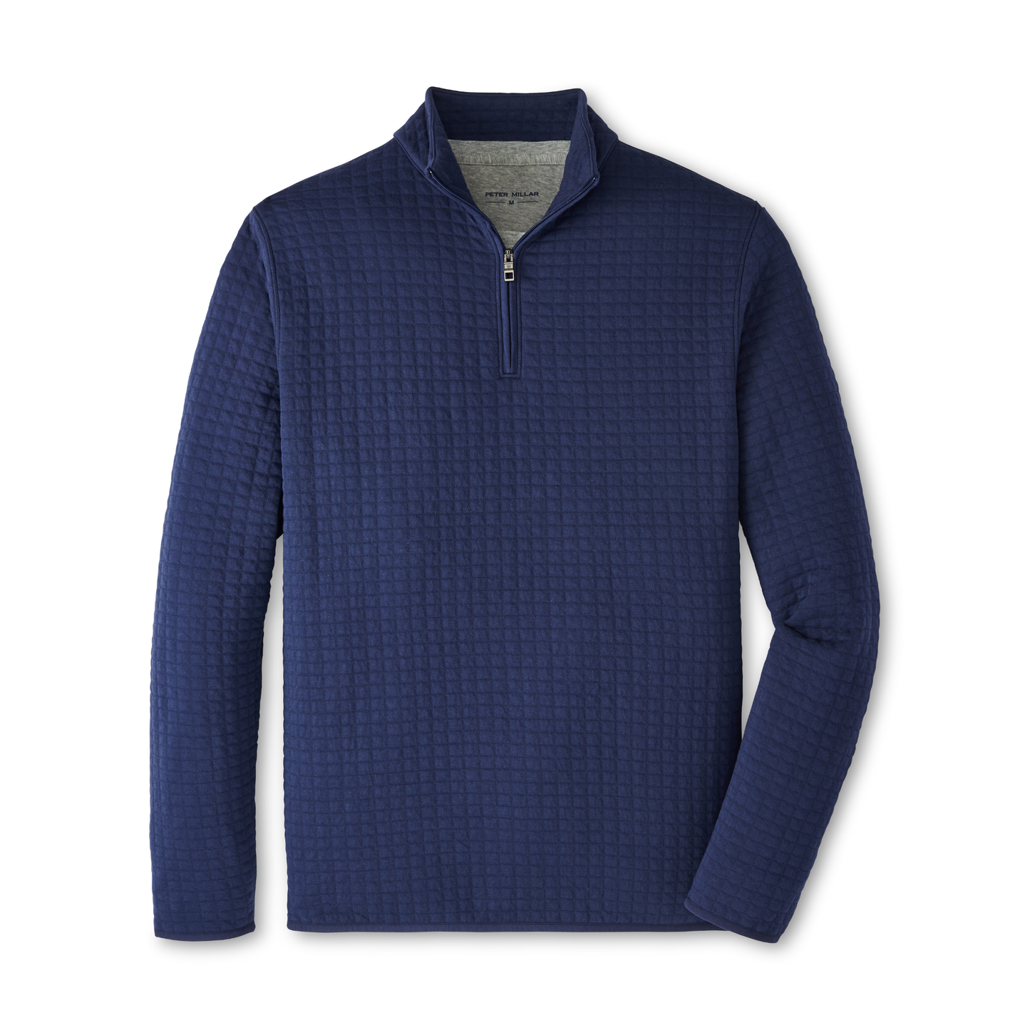 Quad Quilted Quarter Zip (Navy)