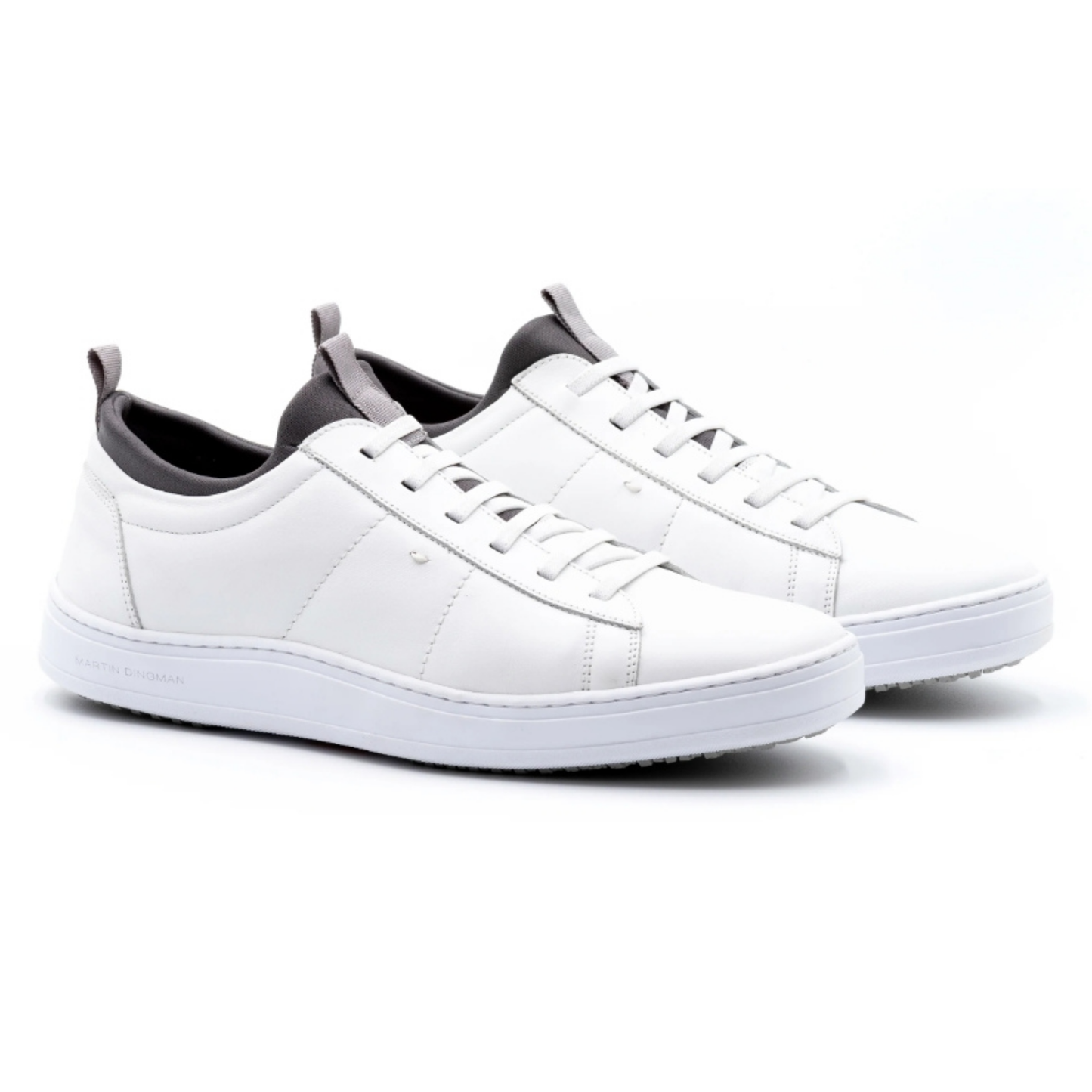 Cameron Sheep Skin Sneakers (White)