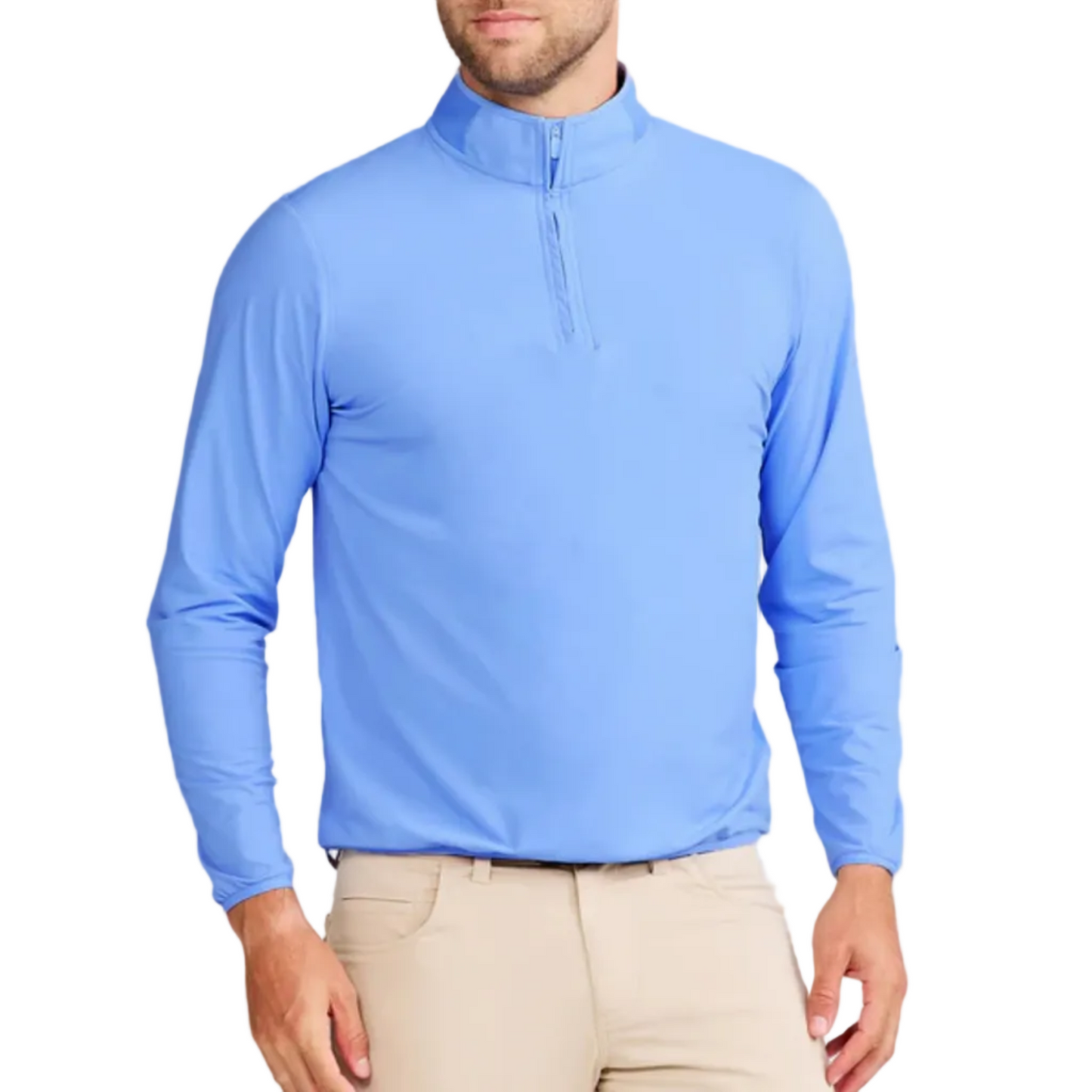 Stratford Performance Quarter Zip (Blue Topaz)