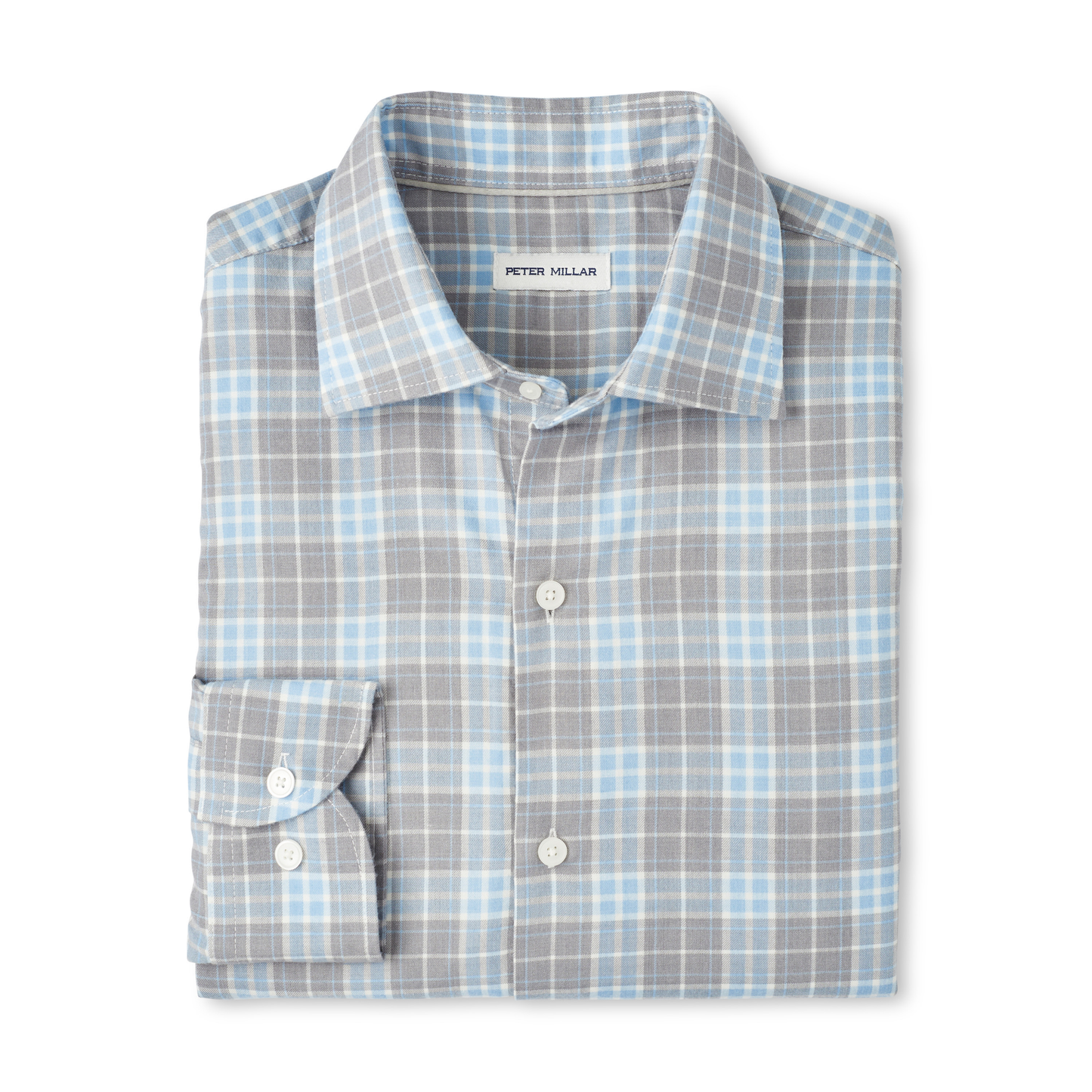 Big Bear Performance Flannel Sport Shirt (Gale Grey)