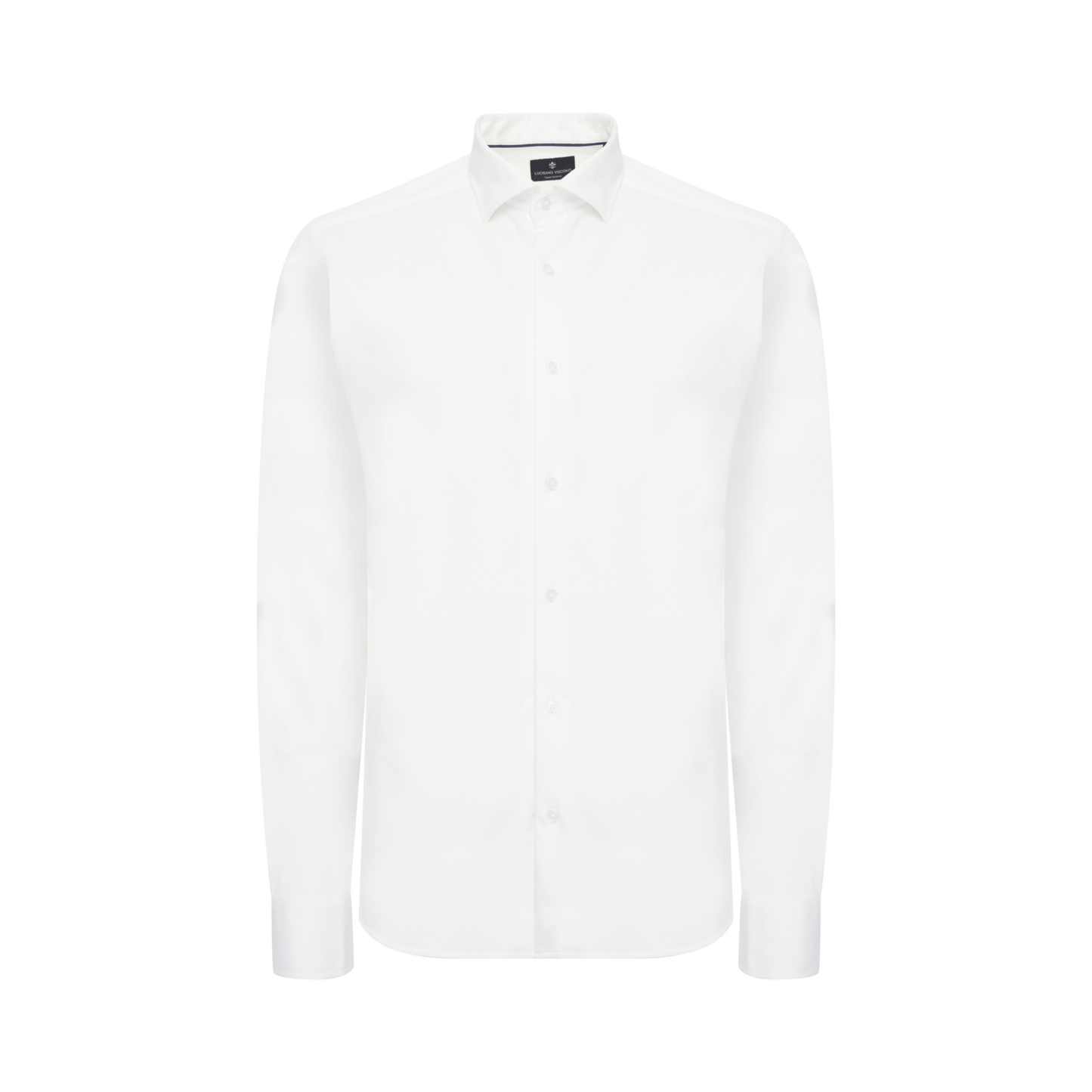 Luchiano Visconti Button Down (White Stretch)