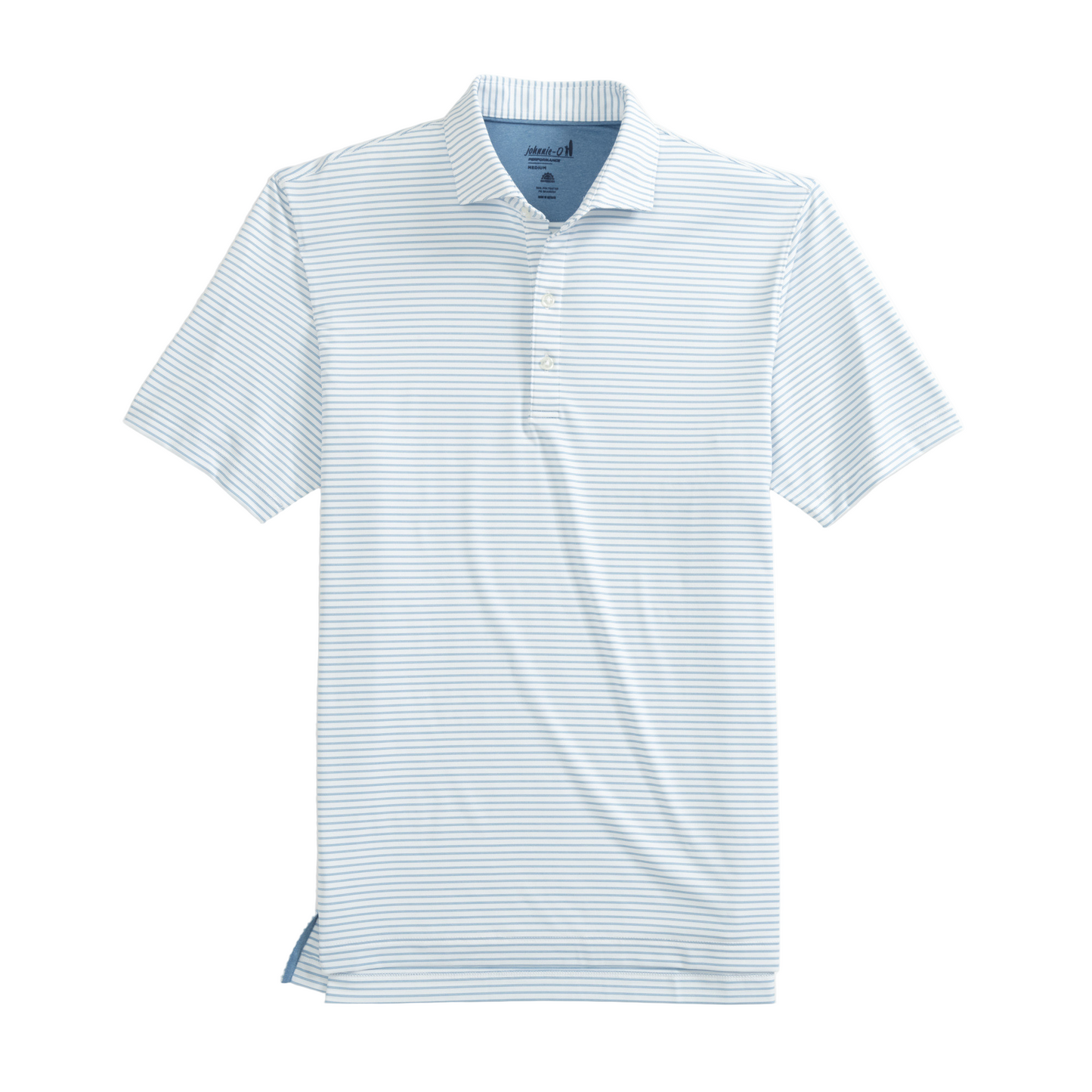 Performance Jersey Polo - Michael Stripe (White)