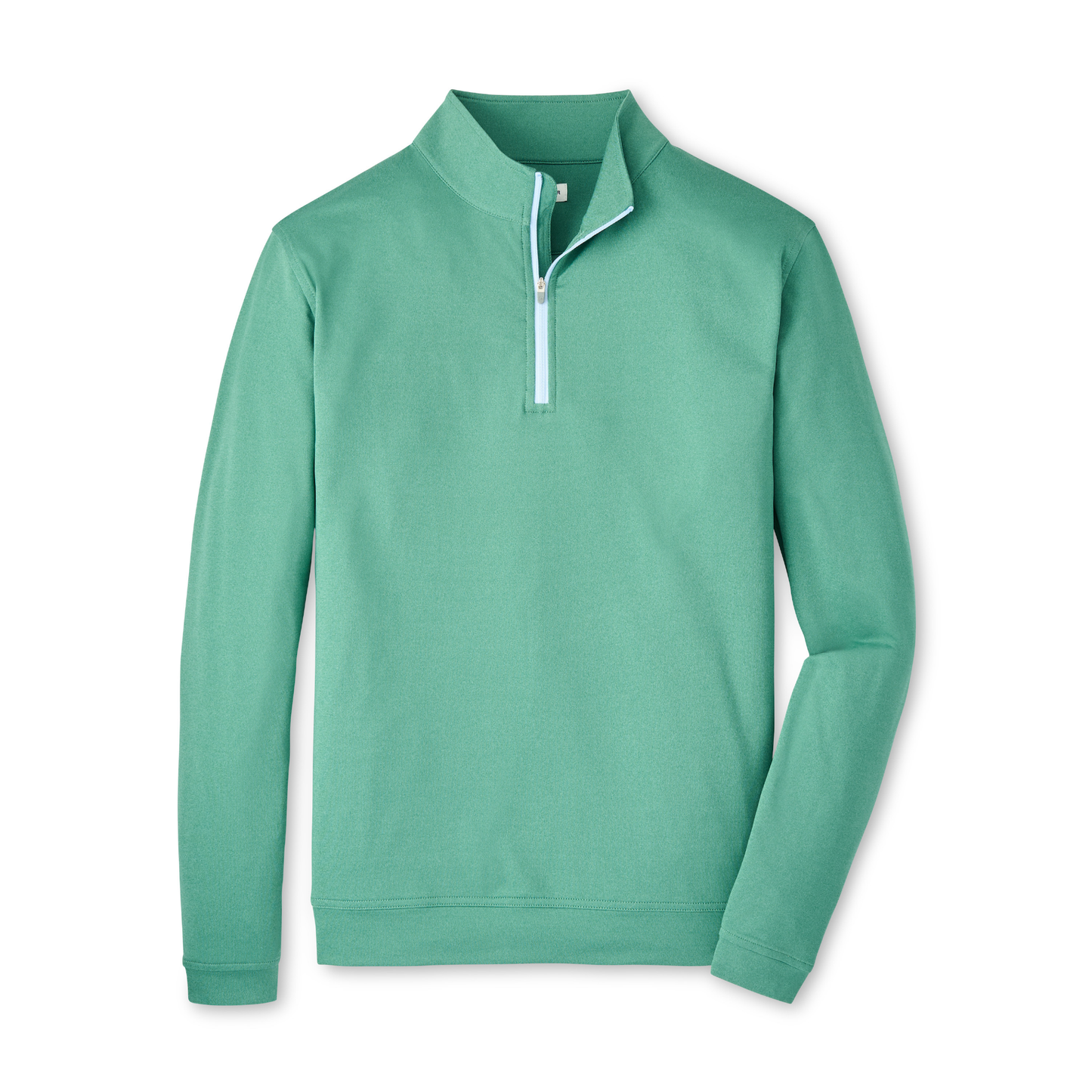 Perth Mélange Performance Quarter-Zip (Snow Pea)