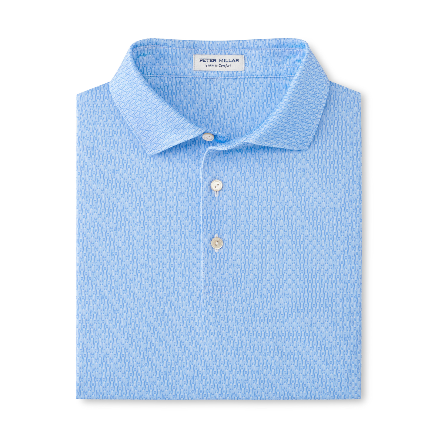 Shake It Up Performance Jersey Polo (Cottage Blue)