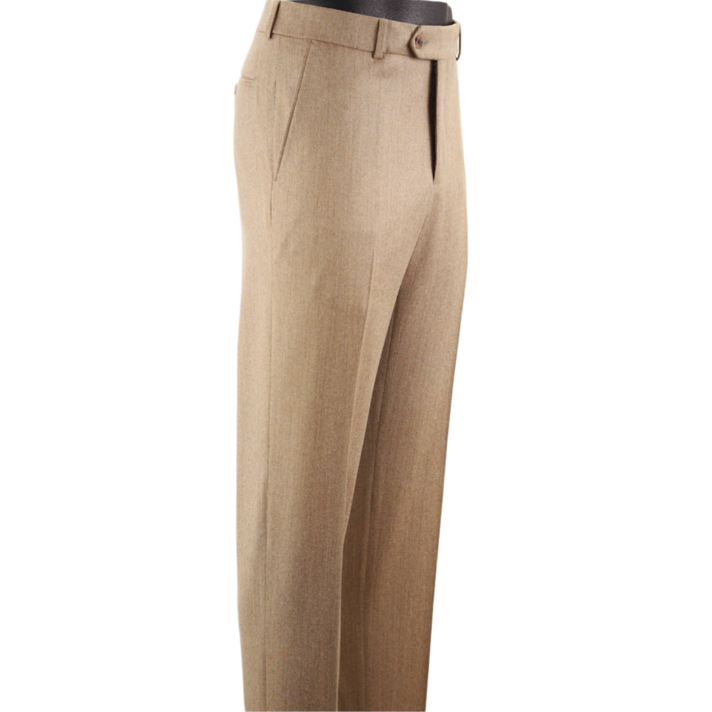 Soho Cashmere Flannel Dress Pant (Caramel)