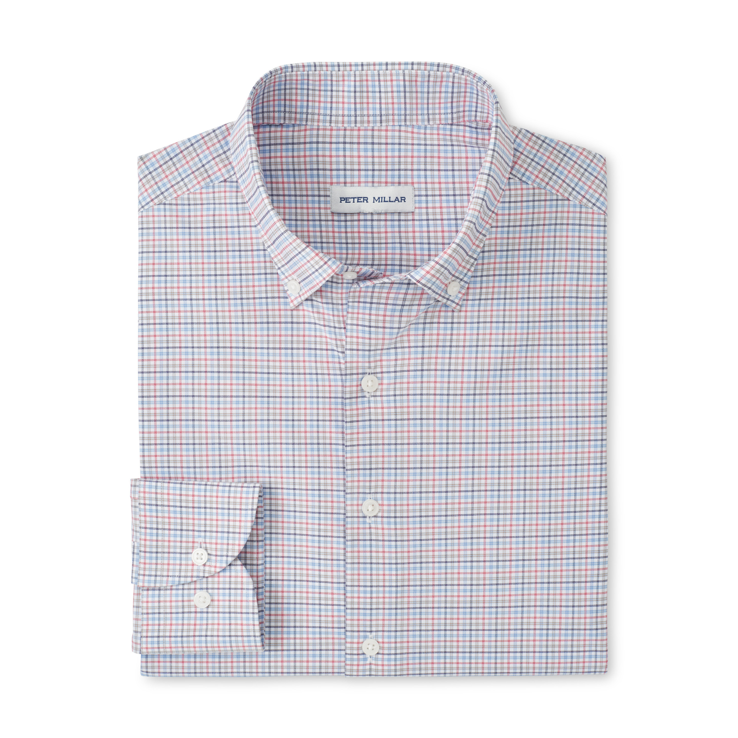 Casey Performance Twill Sport Shirt (Navy)