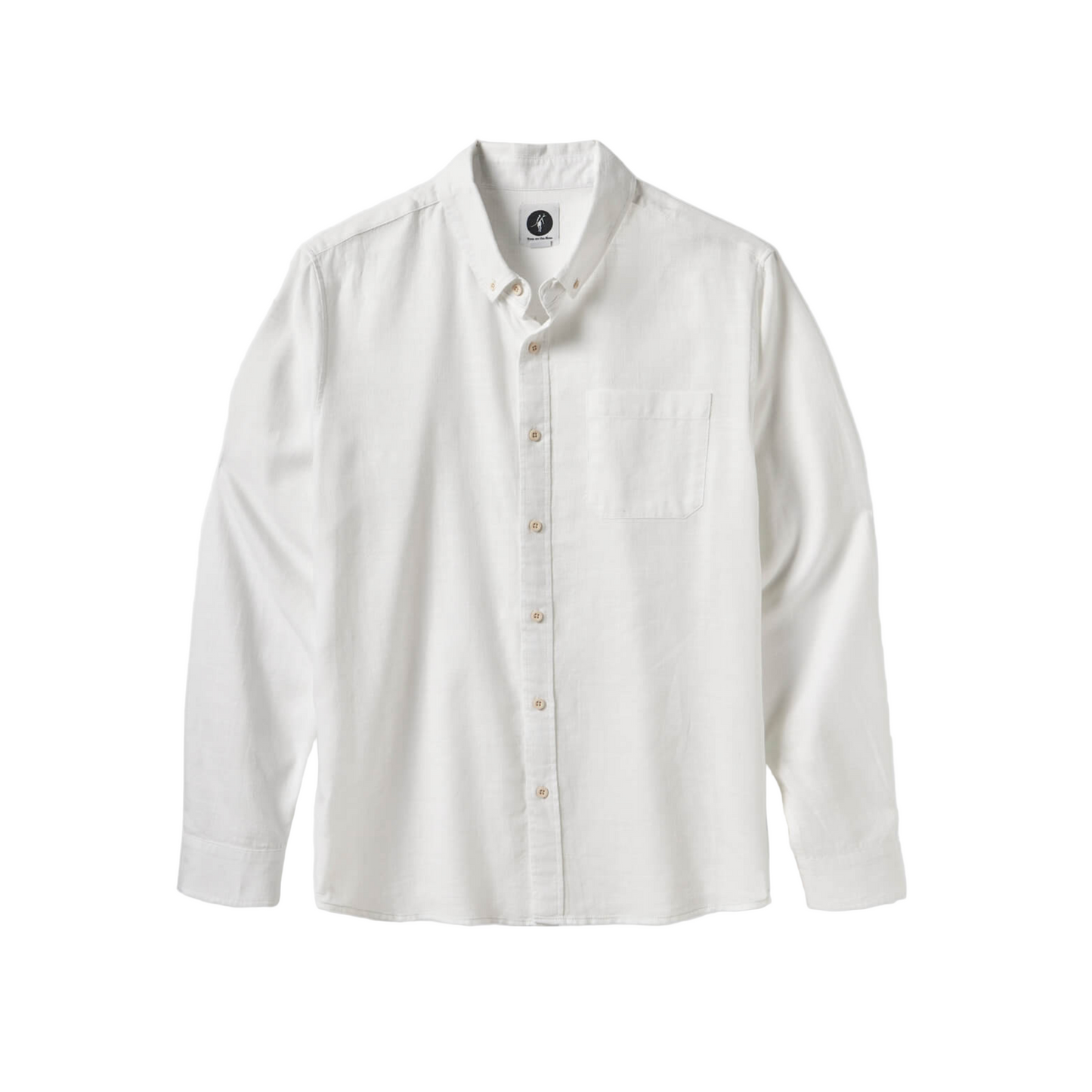 Breezeway Long Sleeve Shirt (Washed White)
