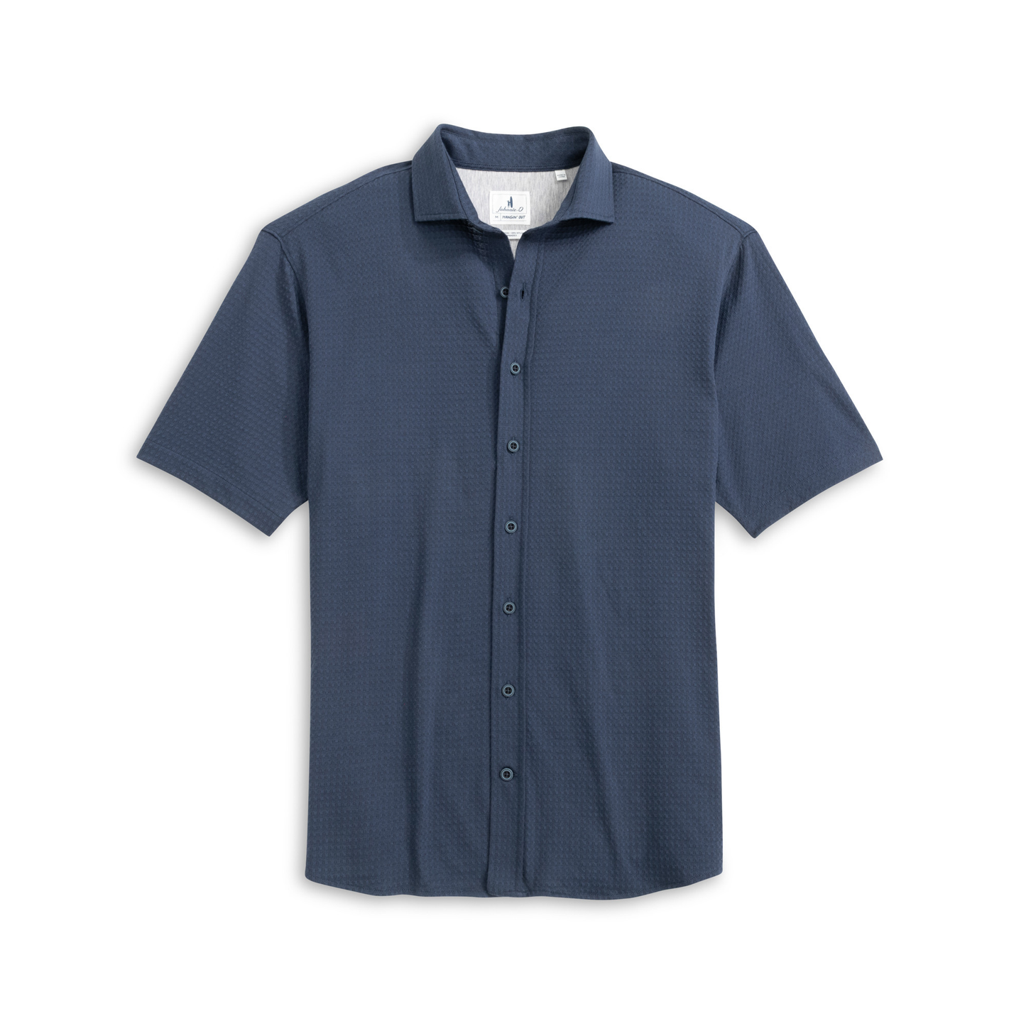 Short Sleeve Hangin' Out Knit Button Down Shirt - Surfsucker (Lake)