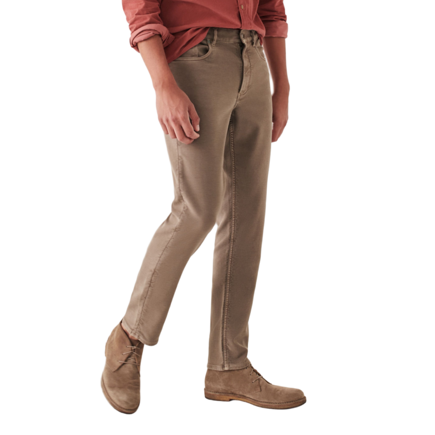 Stretch Terry 5-Pocket Pant (Mountain Cliff)