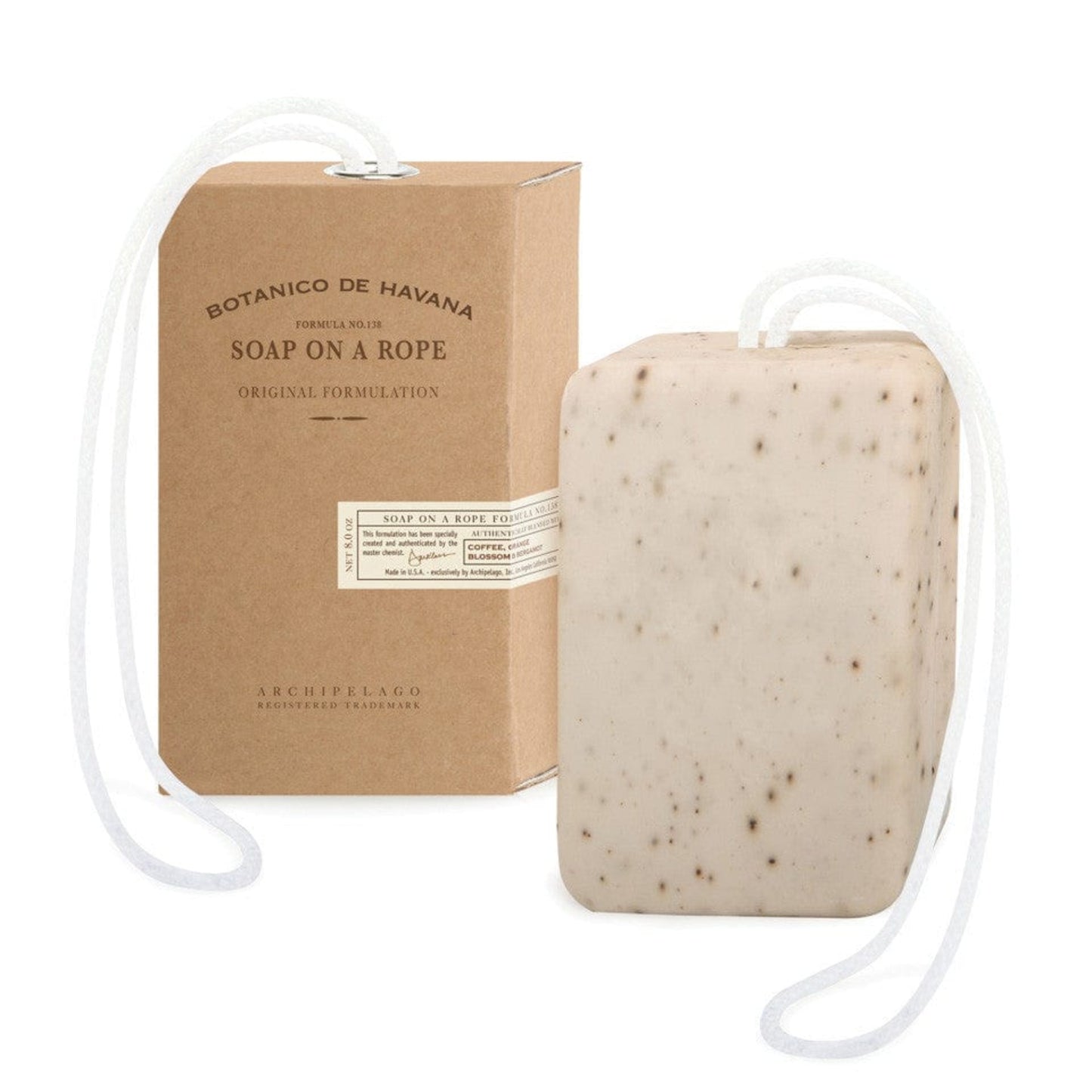 Botanico de Havana All Natural Soap on a Rope