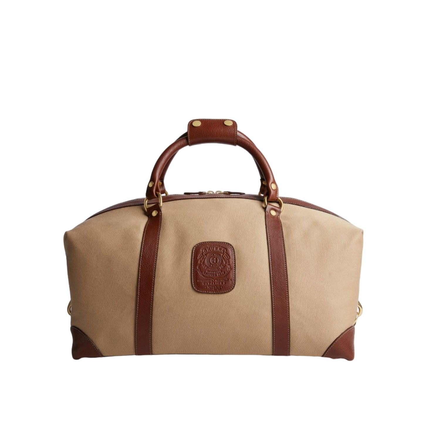 Cavalier I No. 96 (Khaki Twill/Vintage Chestnut Leather)