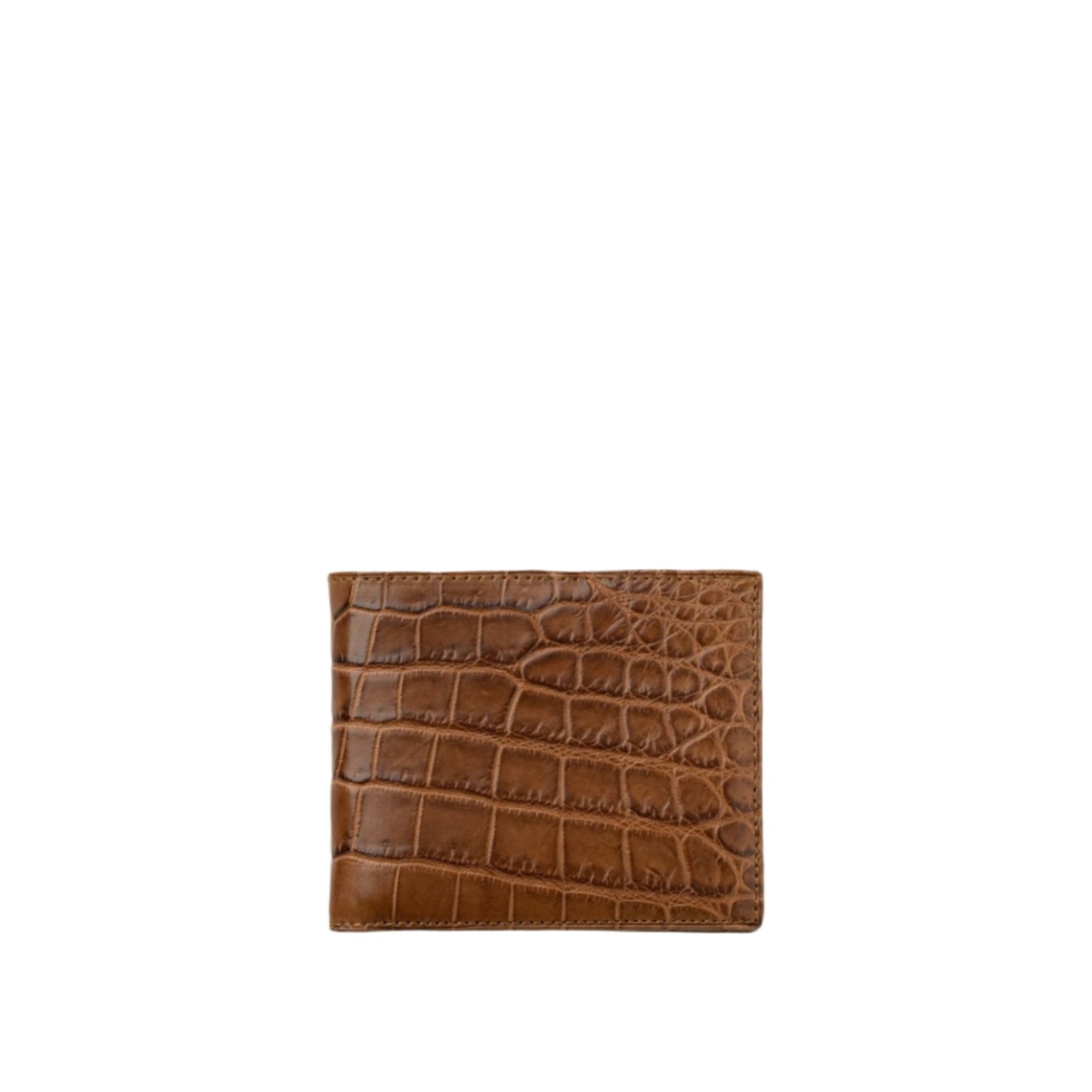 Classic Wallet No. 101 (Chestnut Crocodile)