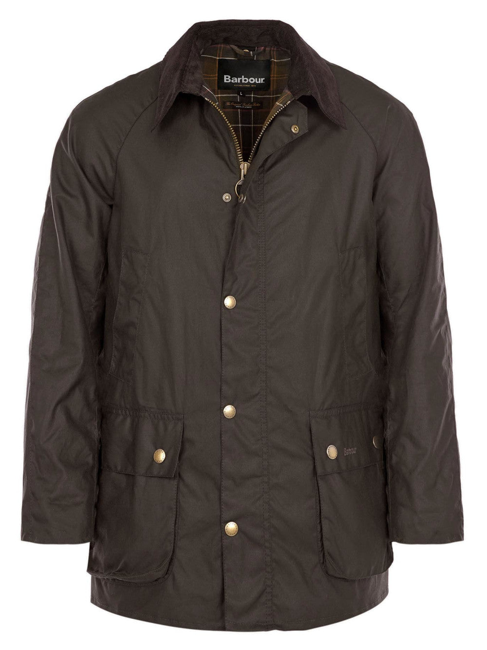 Ashby Waxed Jacket (Olive)