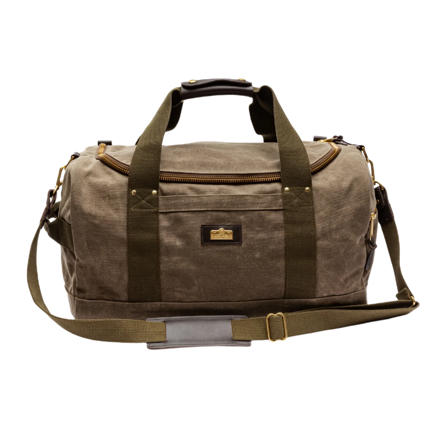 Waxed Canvas Duffel Bag (Field Brown)