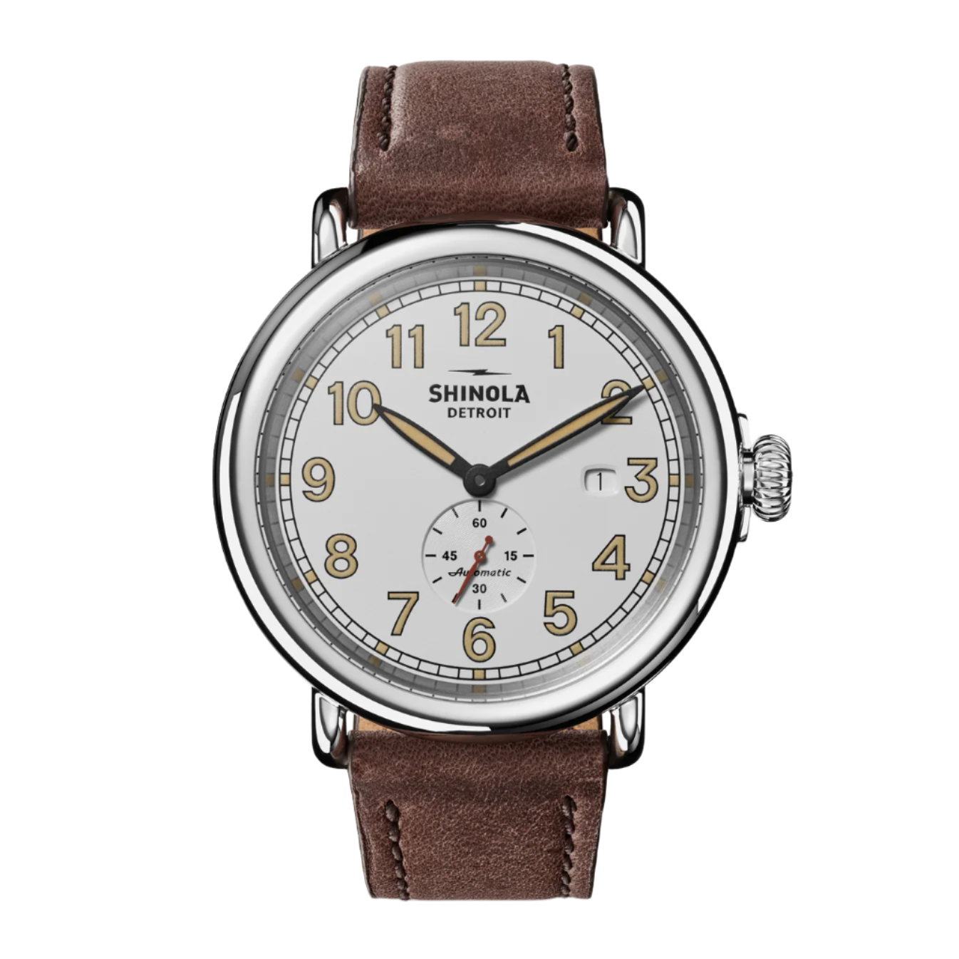 Runwell Station Agent Automatic Watch 45MM - White