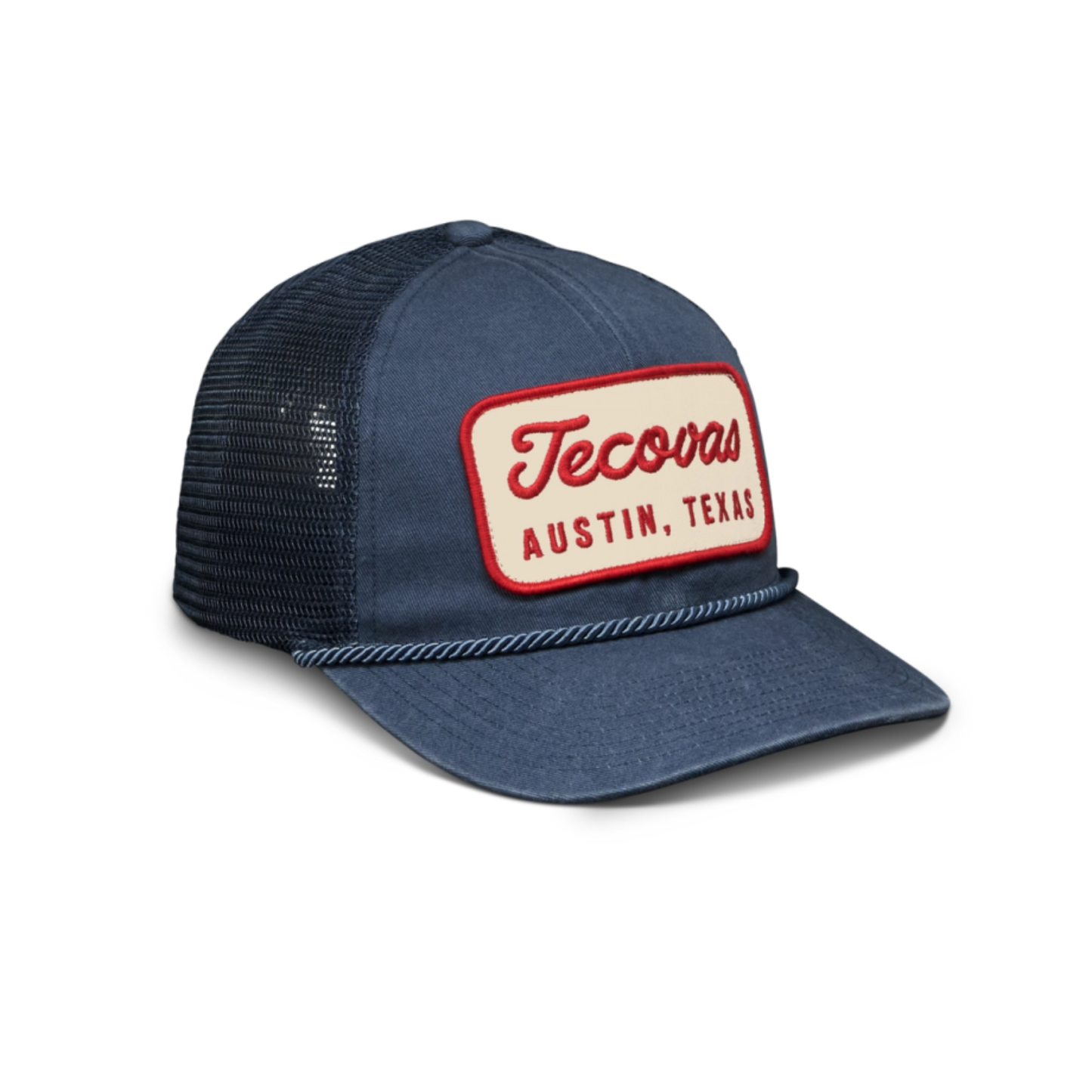 Tecovas Mechanic Trucker Hat (Washed Blue)