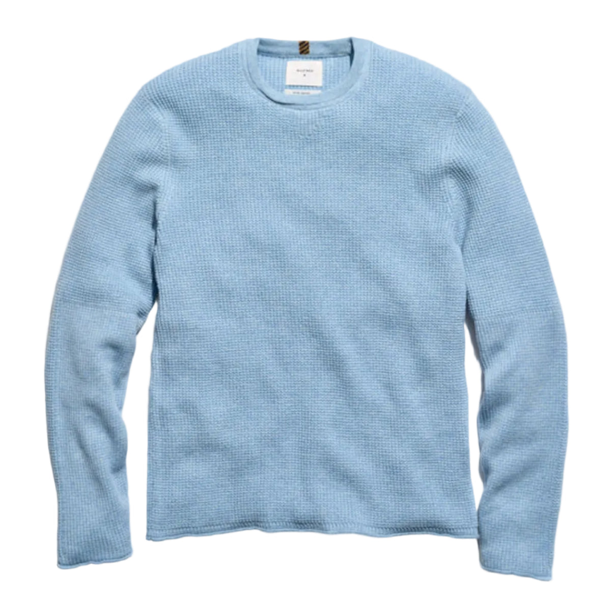 Martin Mini Waffle Crew (Chambray Blue Heather)