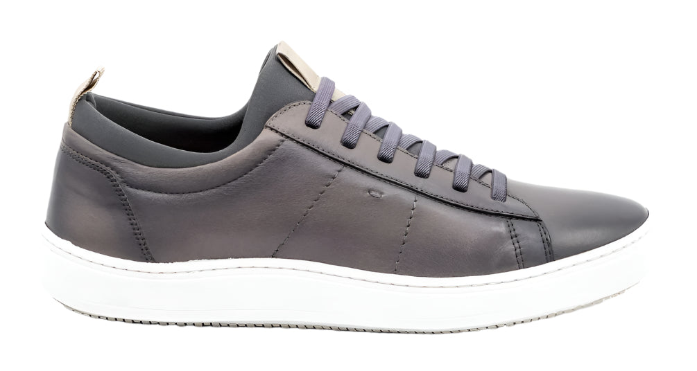 Cameron Sheep Skin Sneakers (Slate)