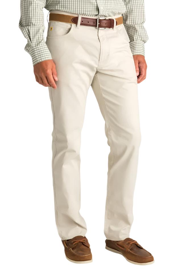 Pinpoint Canvas Five Pocket (Stone)
