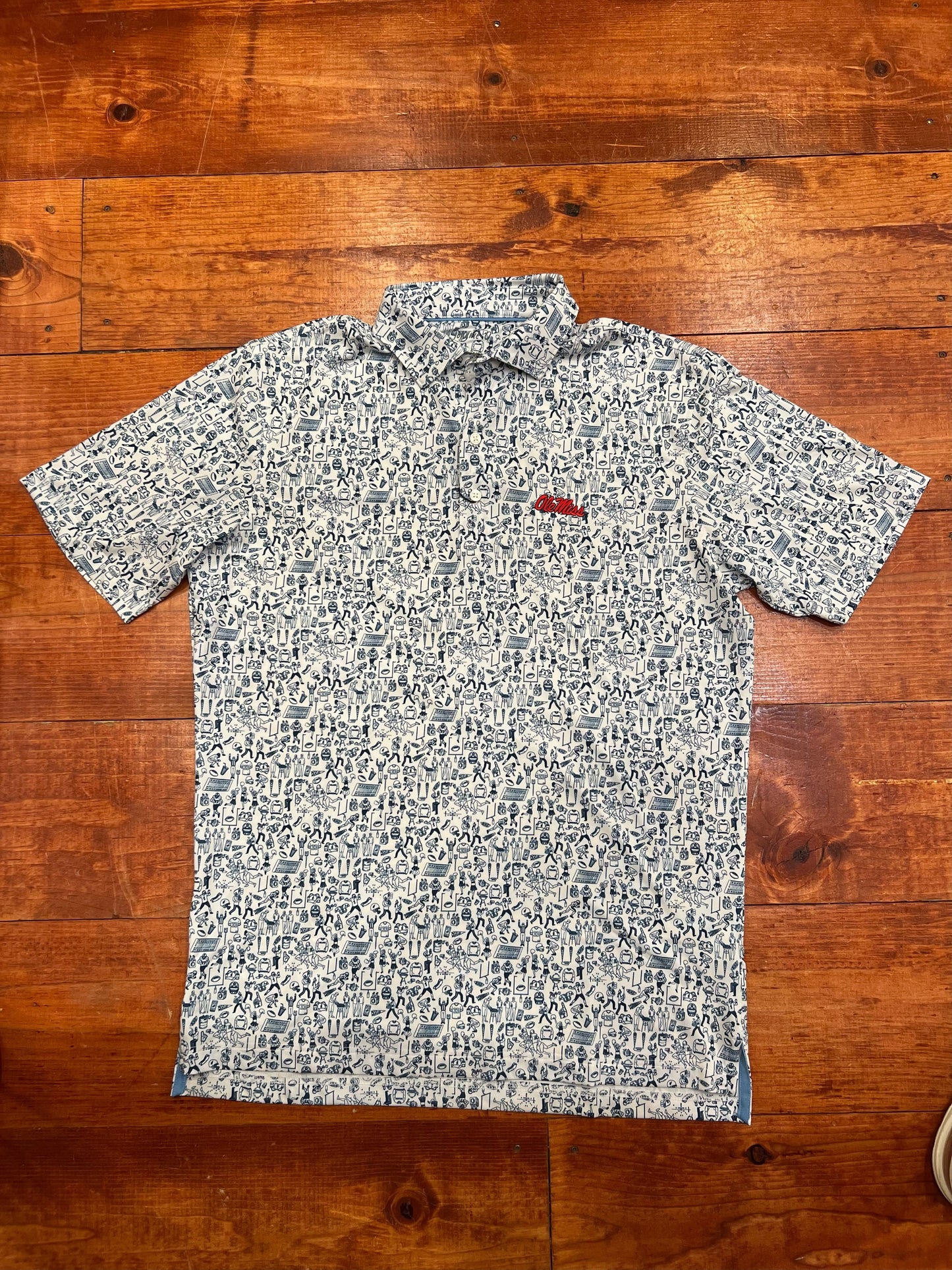 Tailgater Performance Knit (Navy/White)