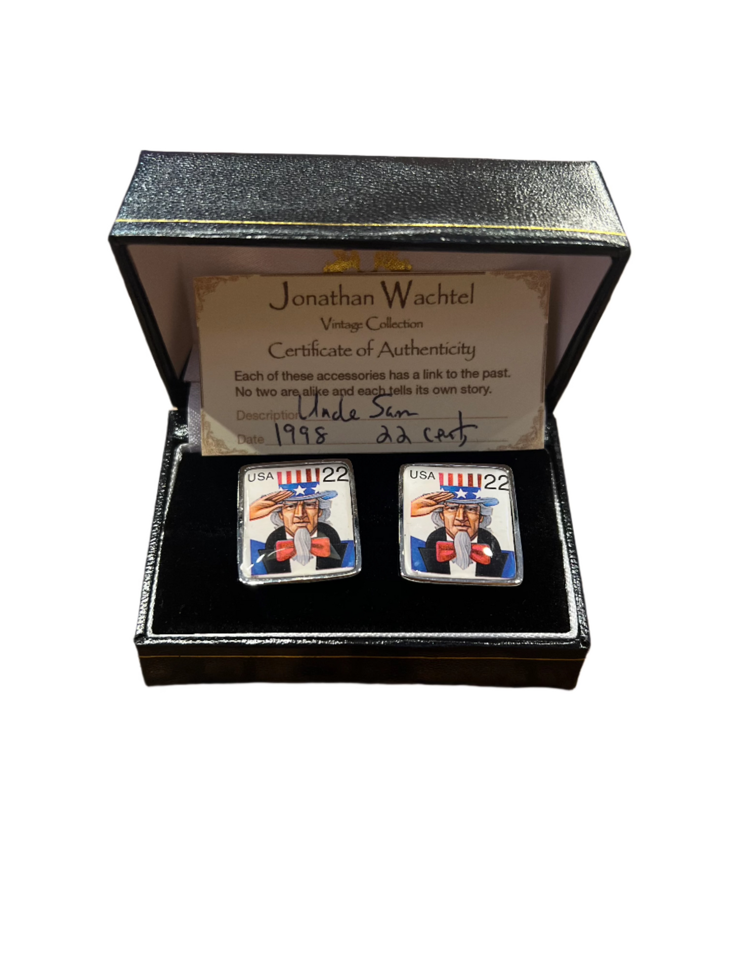 Uncle Sam Cufflinks
