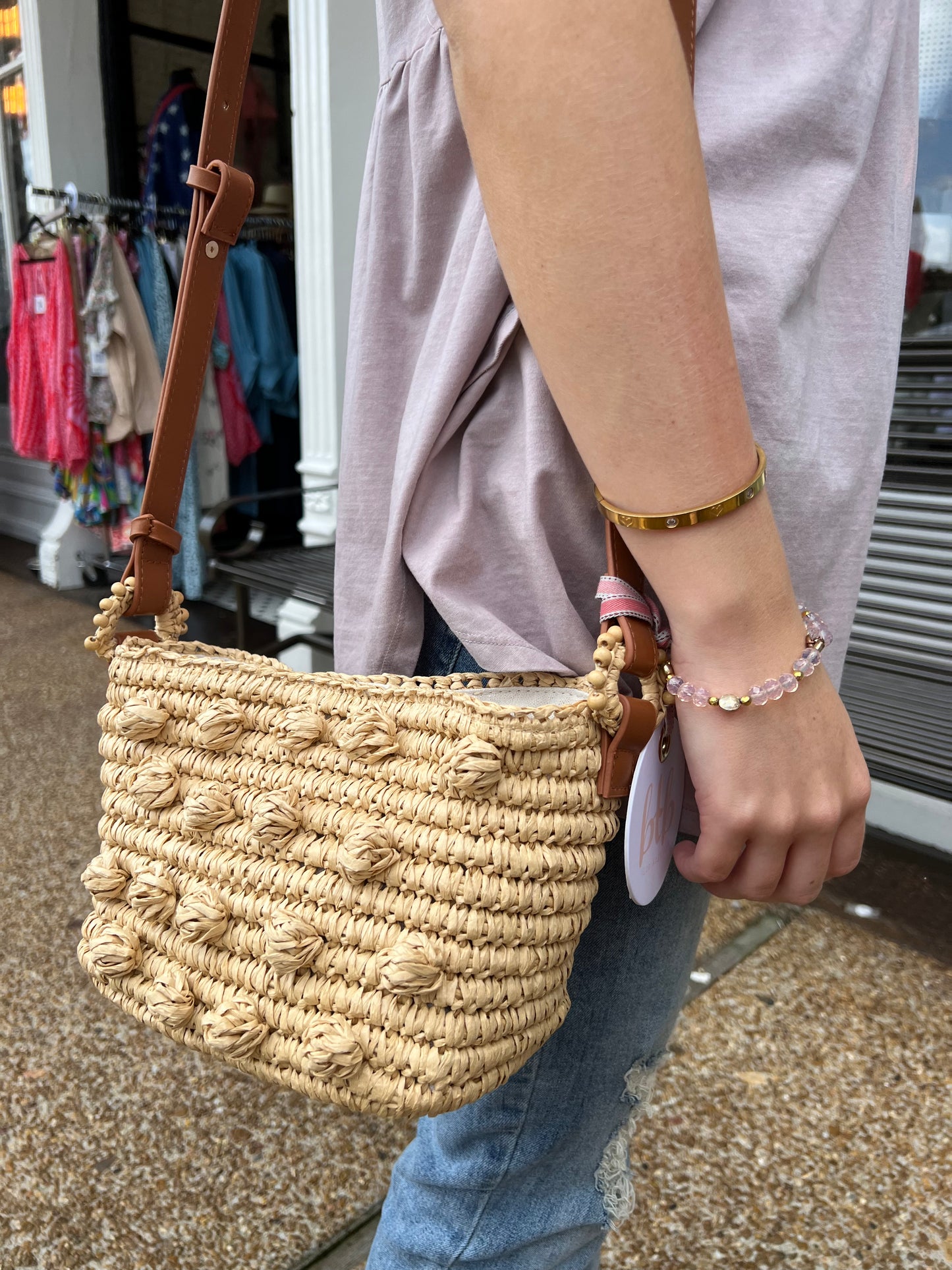 OPAL POM POM CROSSBODY