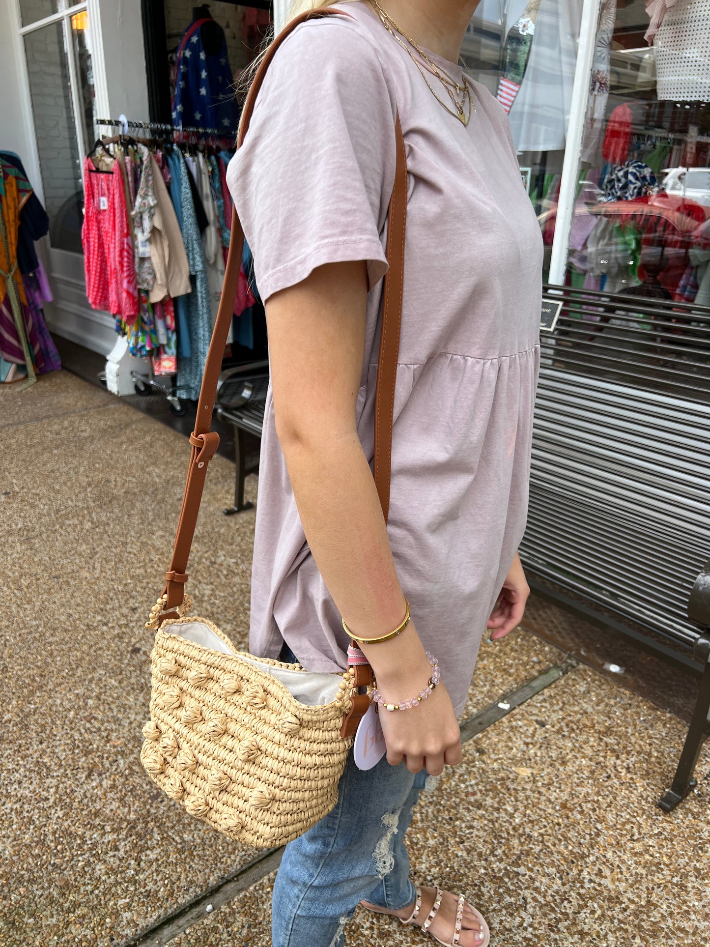 OPAL POM POM CROSSBODY