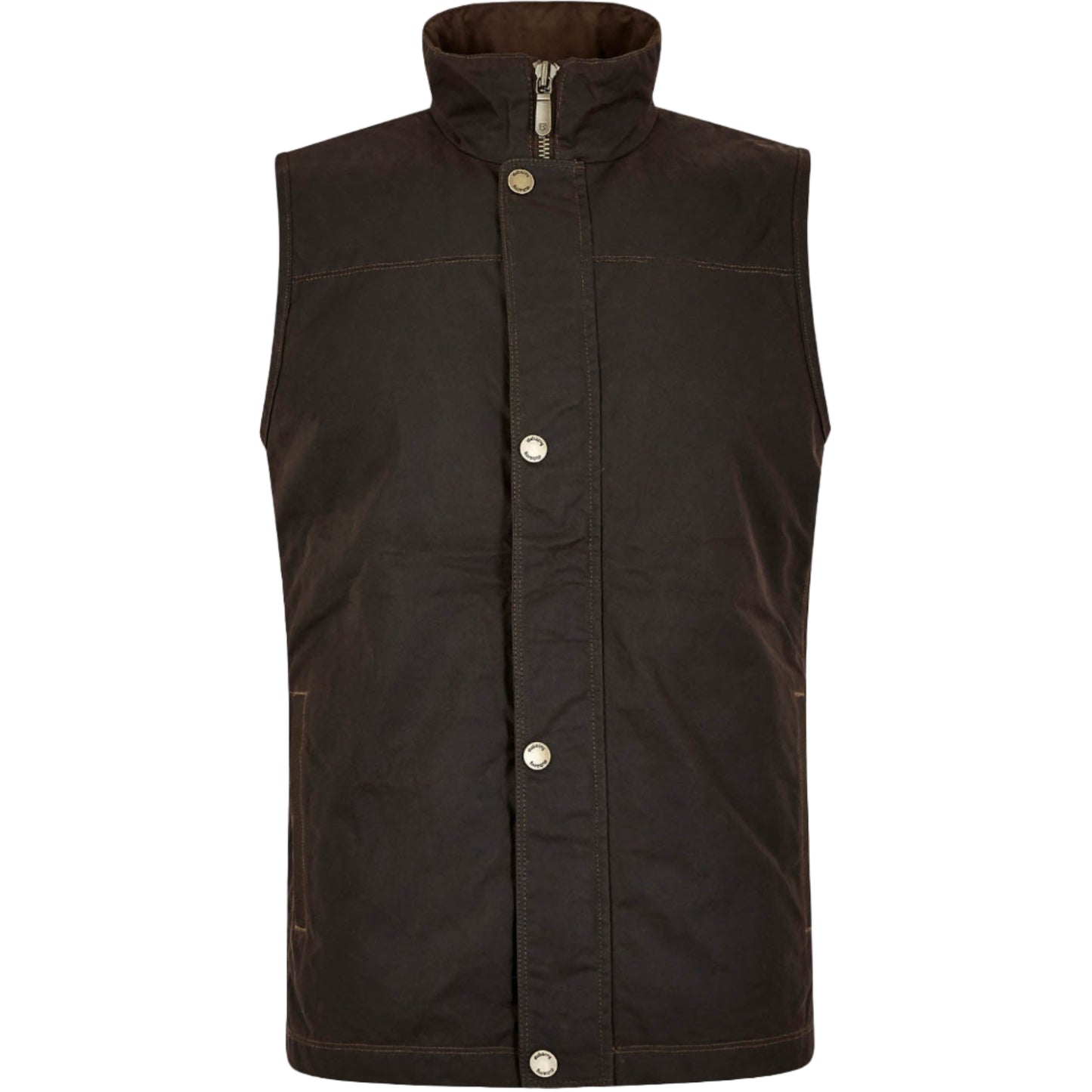 Mayfly Waxed Cotton Vest (Java)