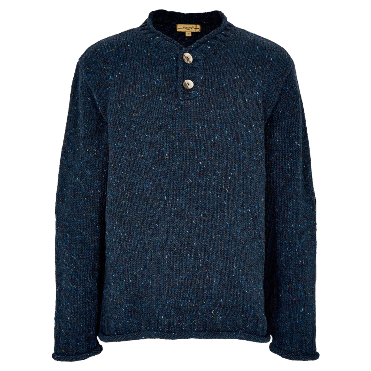 Taylor Irish Knit Donegal Sweater (Navy)