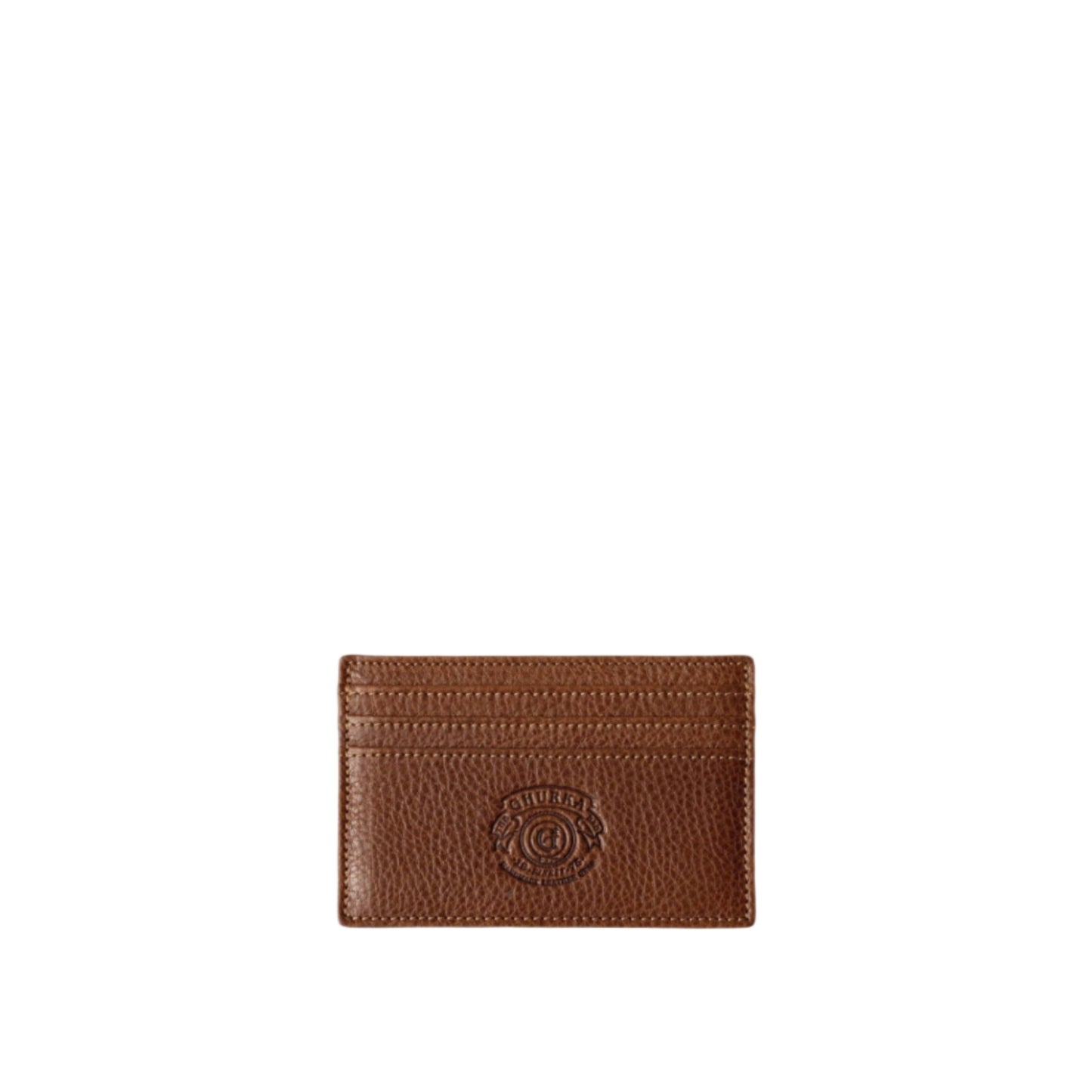 Slim Card Case No. 204 (Vintage Chestnut Leather)