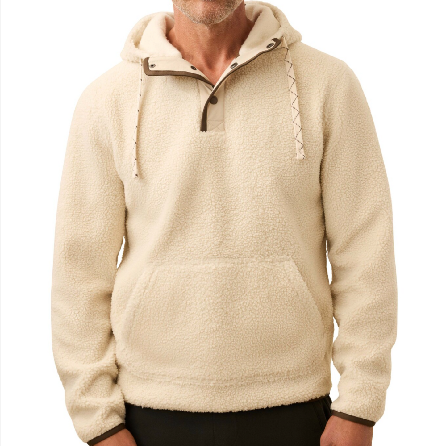 High Pile Fleece Hoodie (Arctic Ivory)