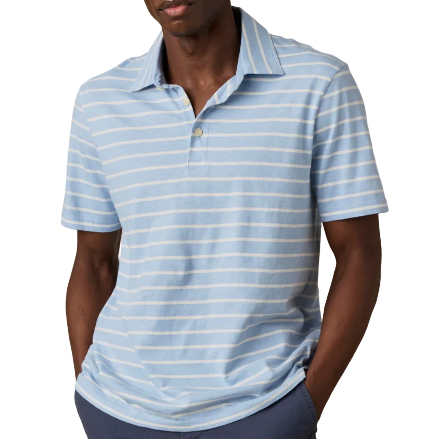 Sunwashed T-Shirt Polo (Bermuda Sail Stripe)