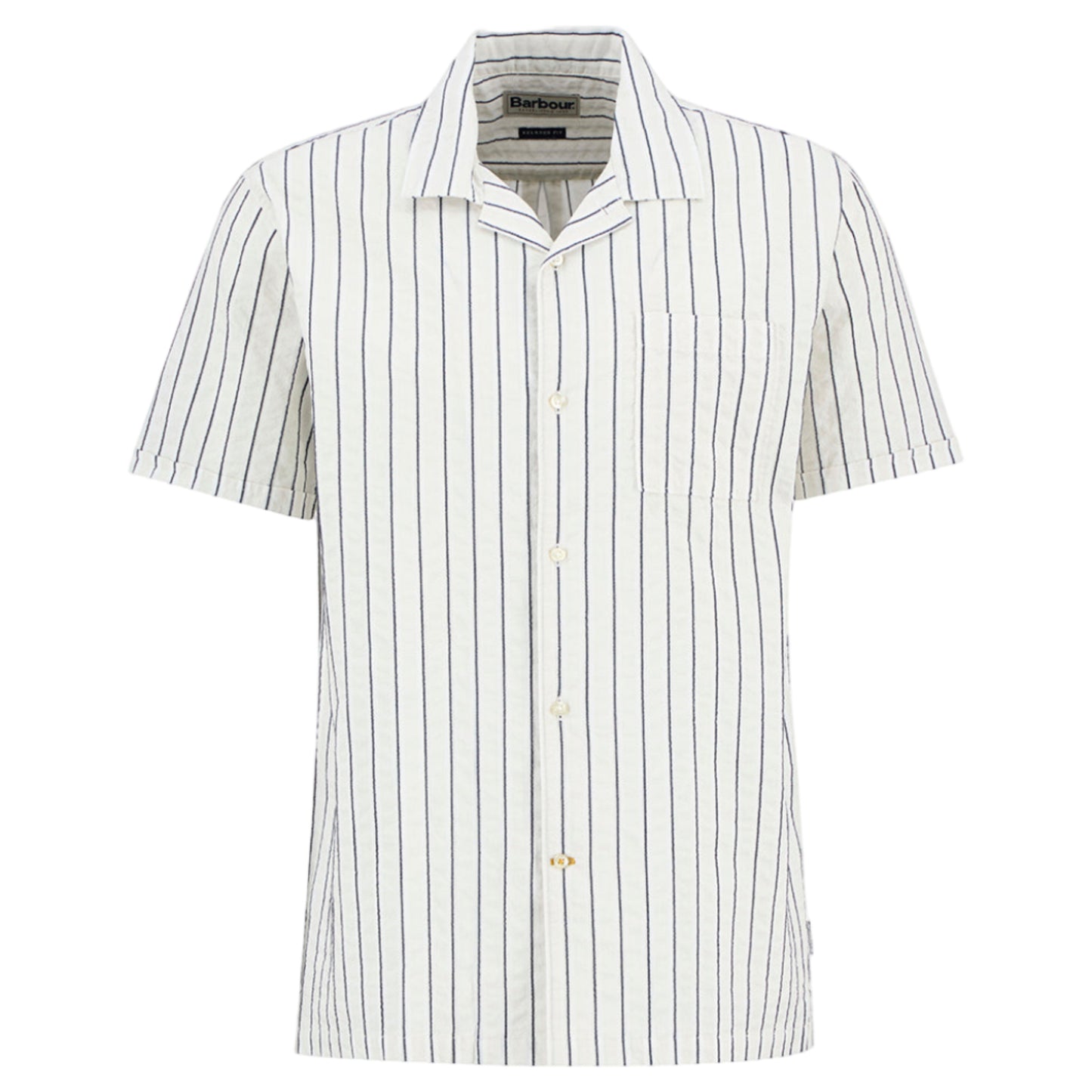 Park Seersucker Summerfit Shirt (Whisper White)