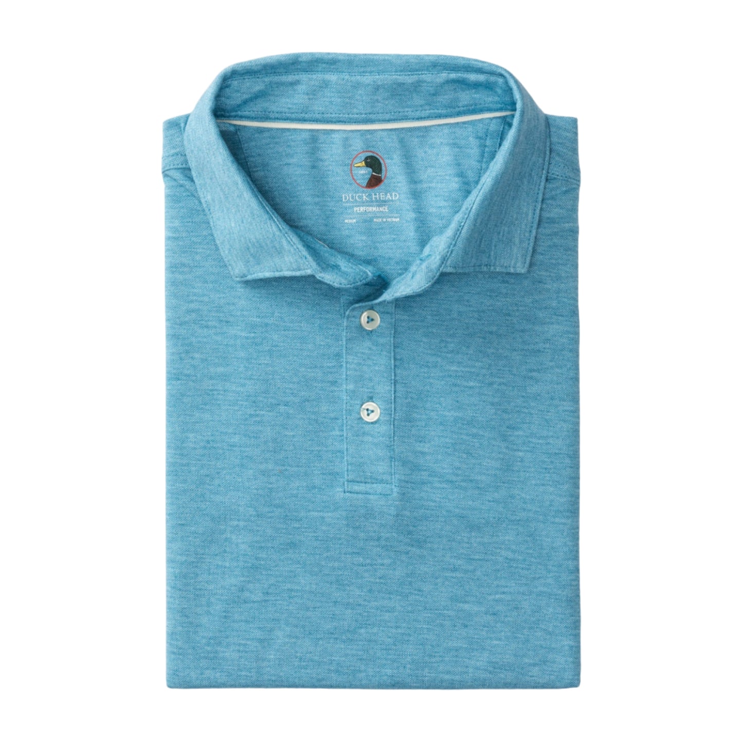 Summerford Performance Pique Polo (Sail Blue Heather)