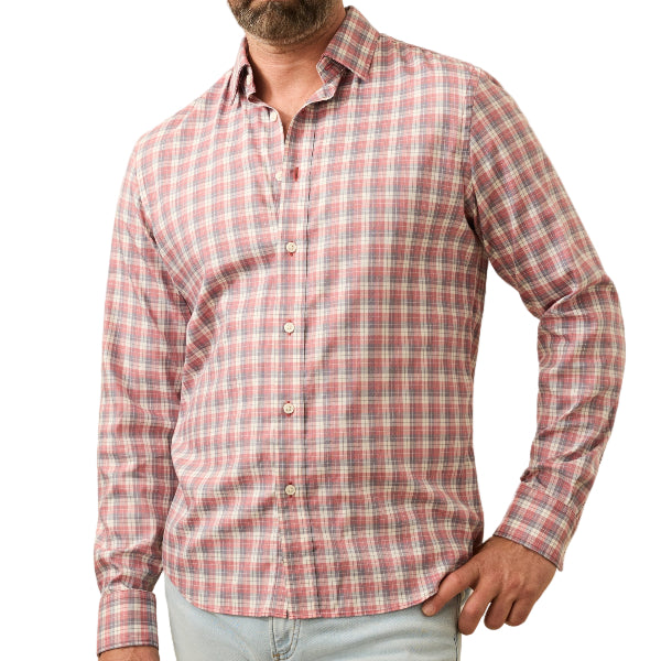 Movement Shirt (Red Charcoal Plaid)
