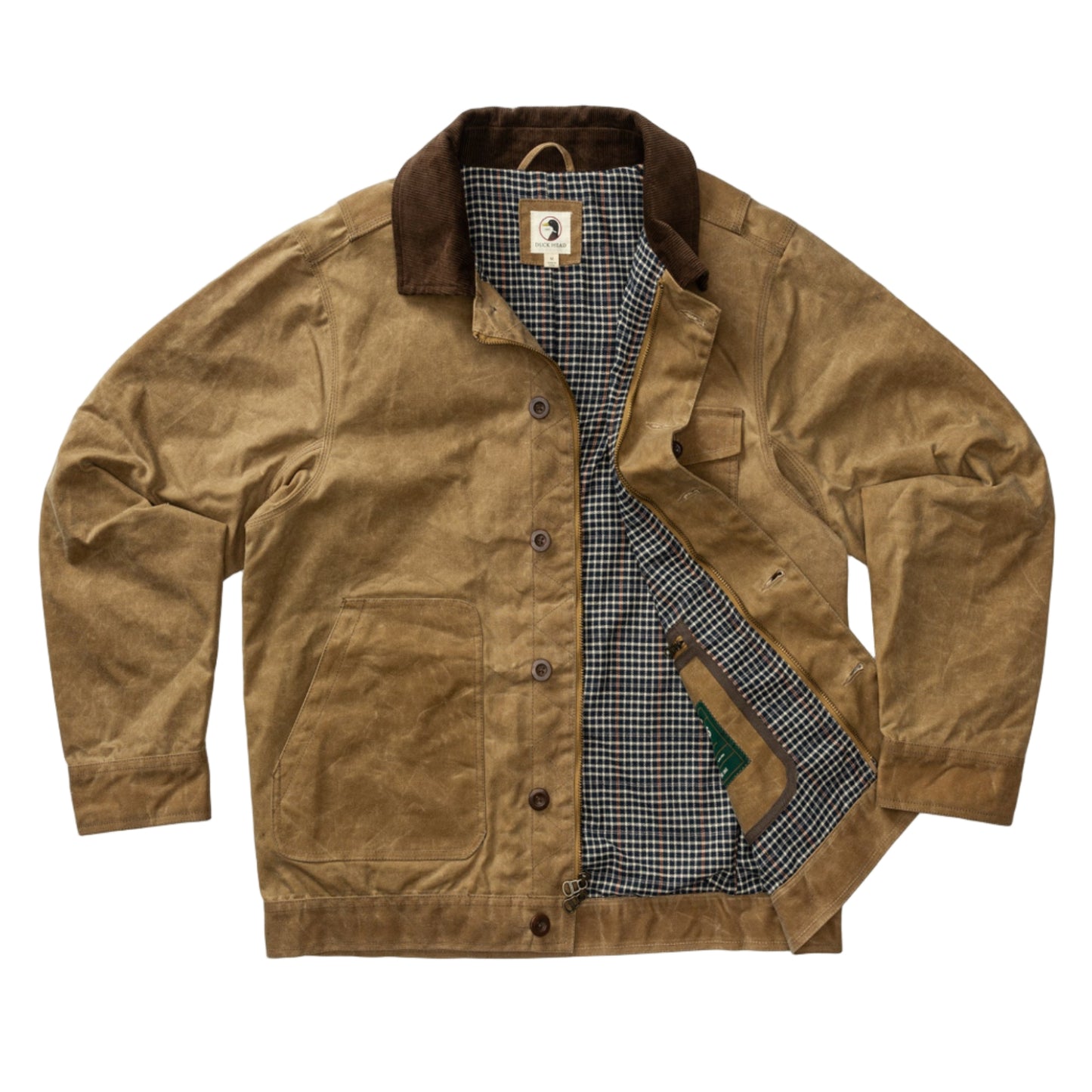 Waxed Duck Canvas Rancher Jacket (Umber Brown)