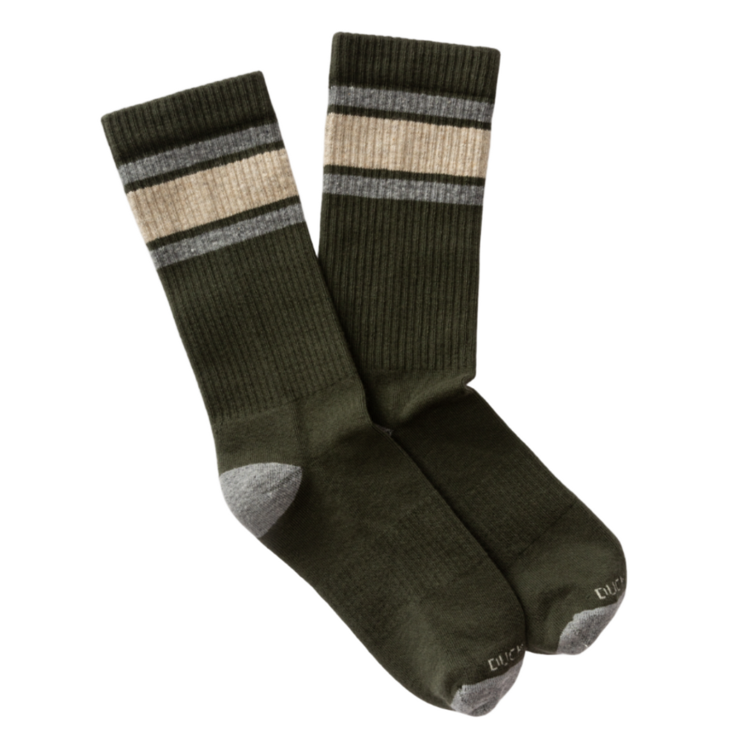 DH Striped Socks (Olive)
