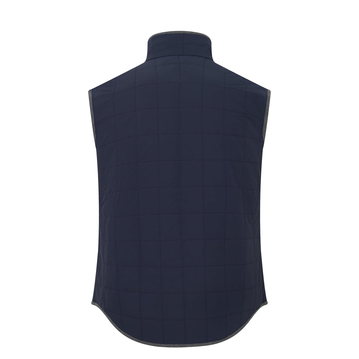 Luchiano Visconti Quilted Vest (Navy)