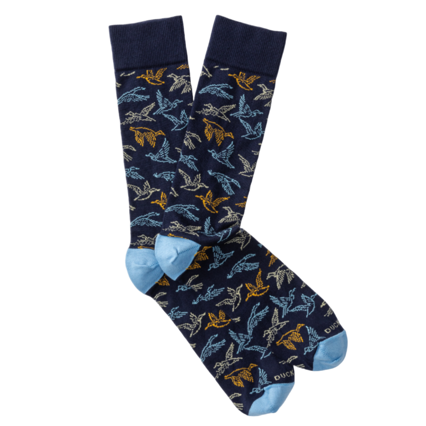 Flying Mallard Sock (Navy)