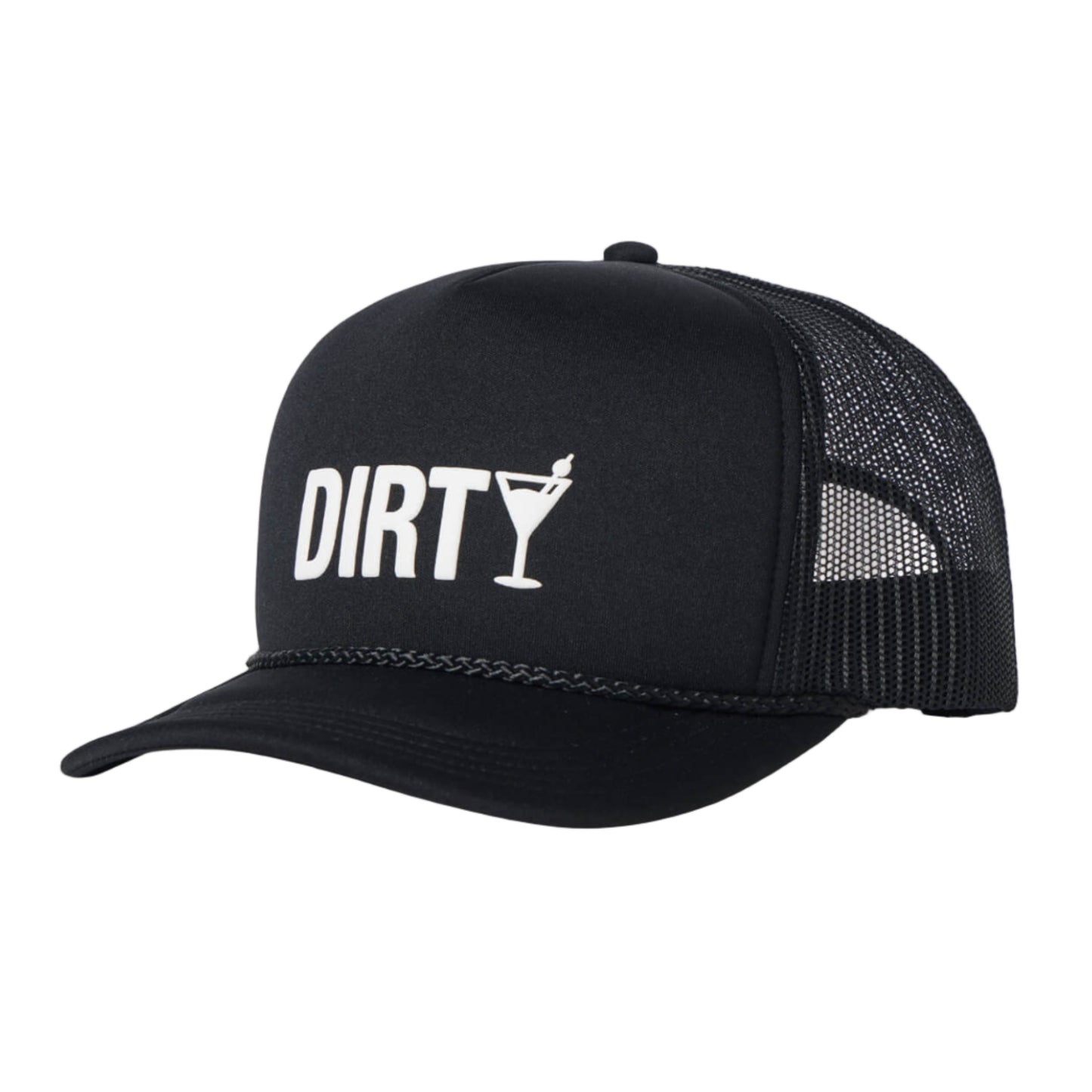 Dirty Foam Trucker Hat (Black)
