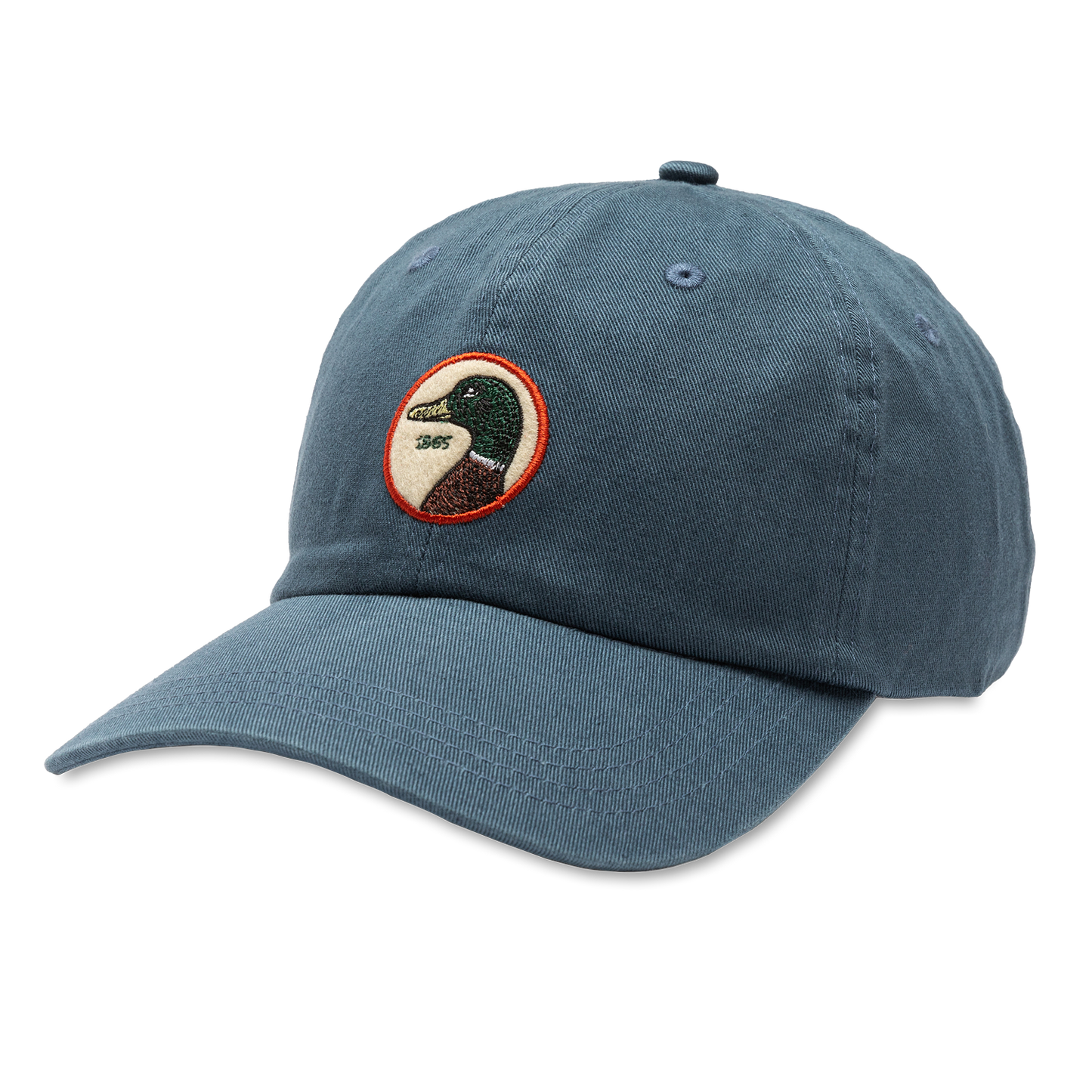 Circle Patch Twill Hat (Lake Blue)