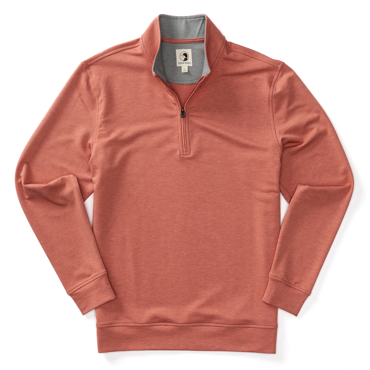 Dunmore Performance ¼ Zip Pullover (Faded Red Heather)