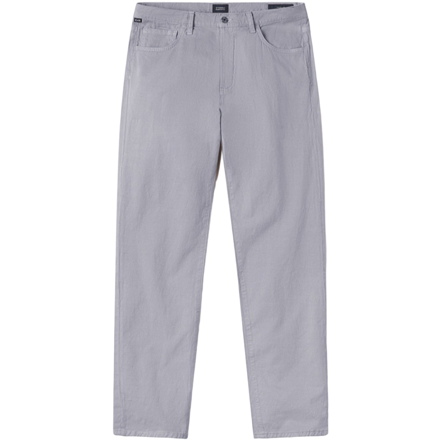 Elijah Relaxed Straight Linen (Hematite)