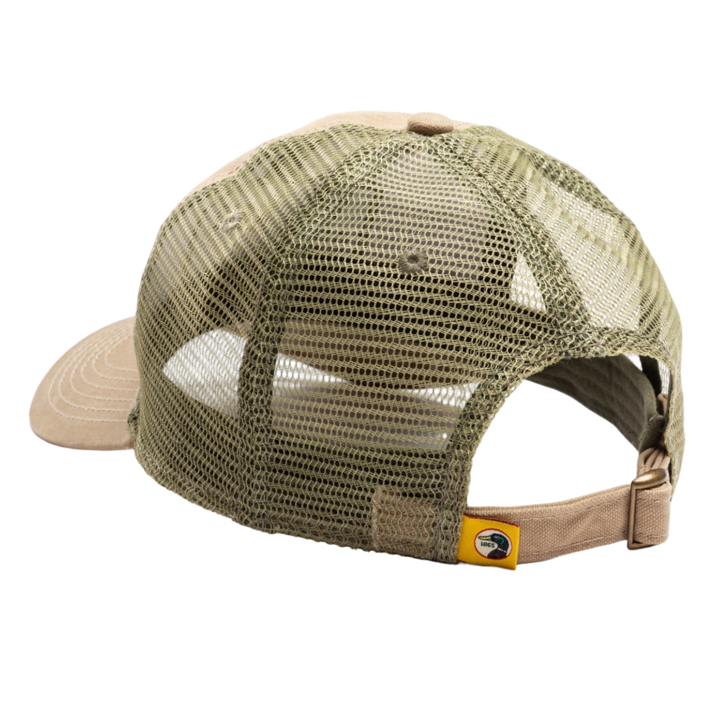 Sanforized Patch Trucker Hat (Khaki)