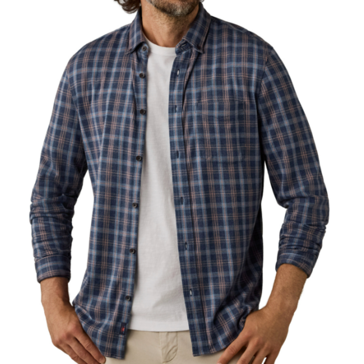 Coastline Knit Shirt (Crestwood River Plaid)