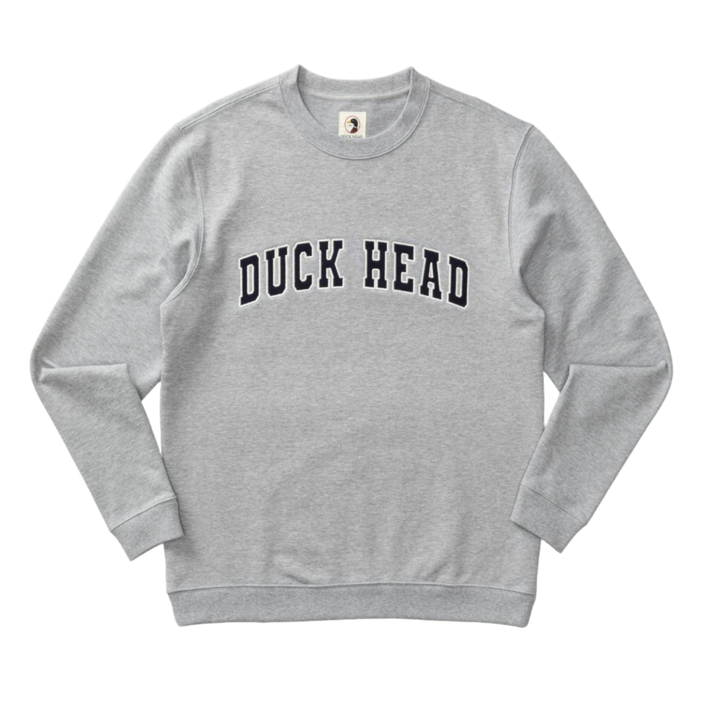 Applique Crewneck Sweatshirt (Heather Grey)
